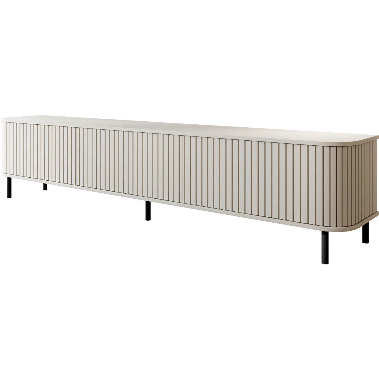 MOEBLINE Lowboard TV Schrank Kommode ZILLO 165N kaschmir günstig online kaufen