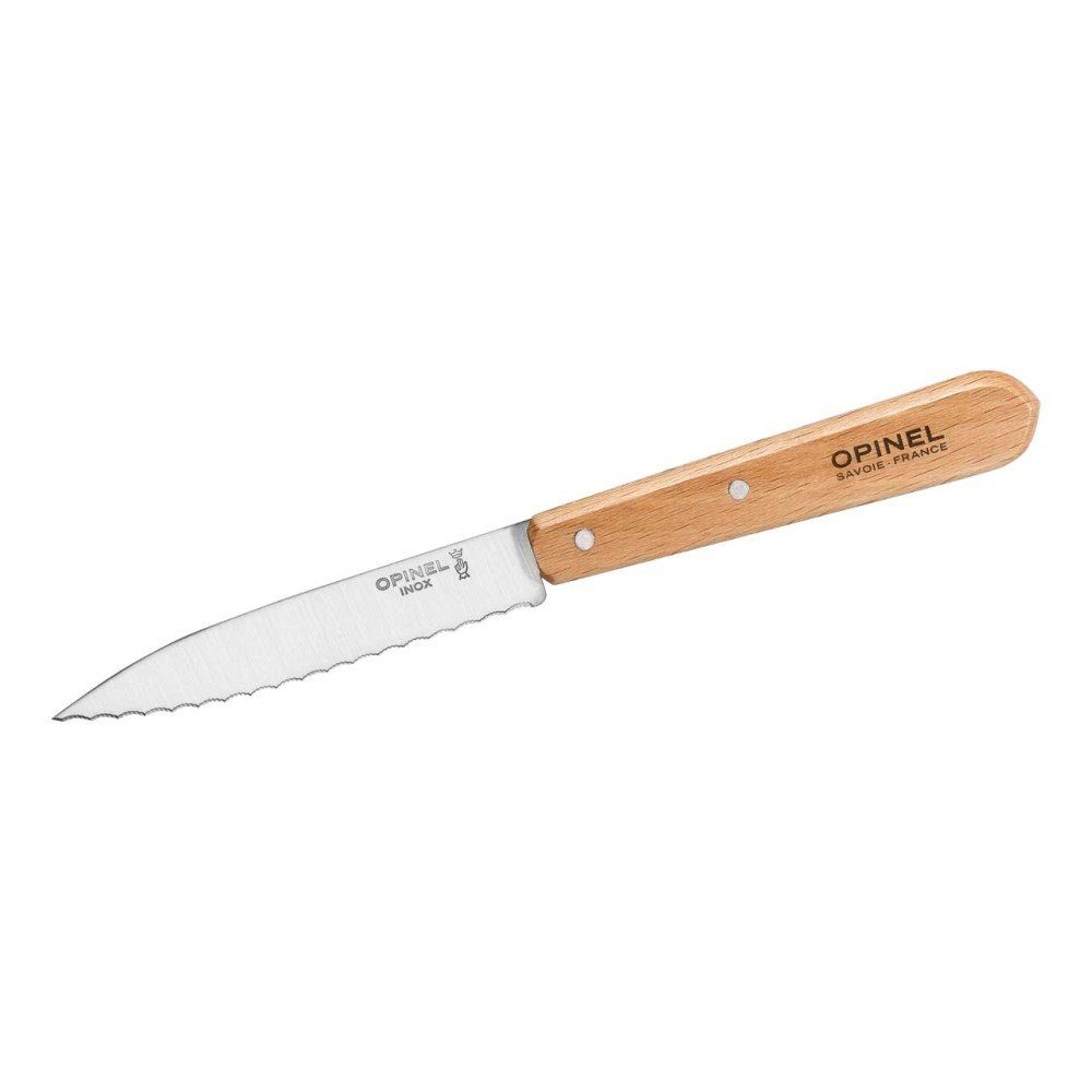 Opinel Allzweckmesser, Opinel Küchenmesser No 113, rostfrei, Buche, natur