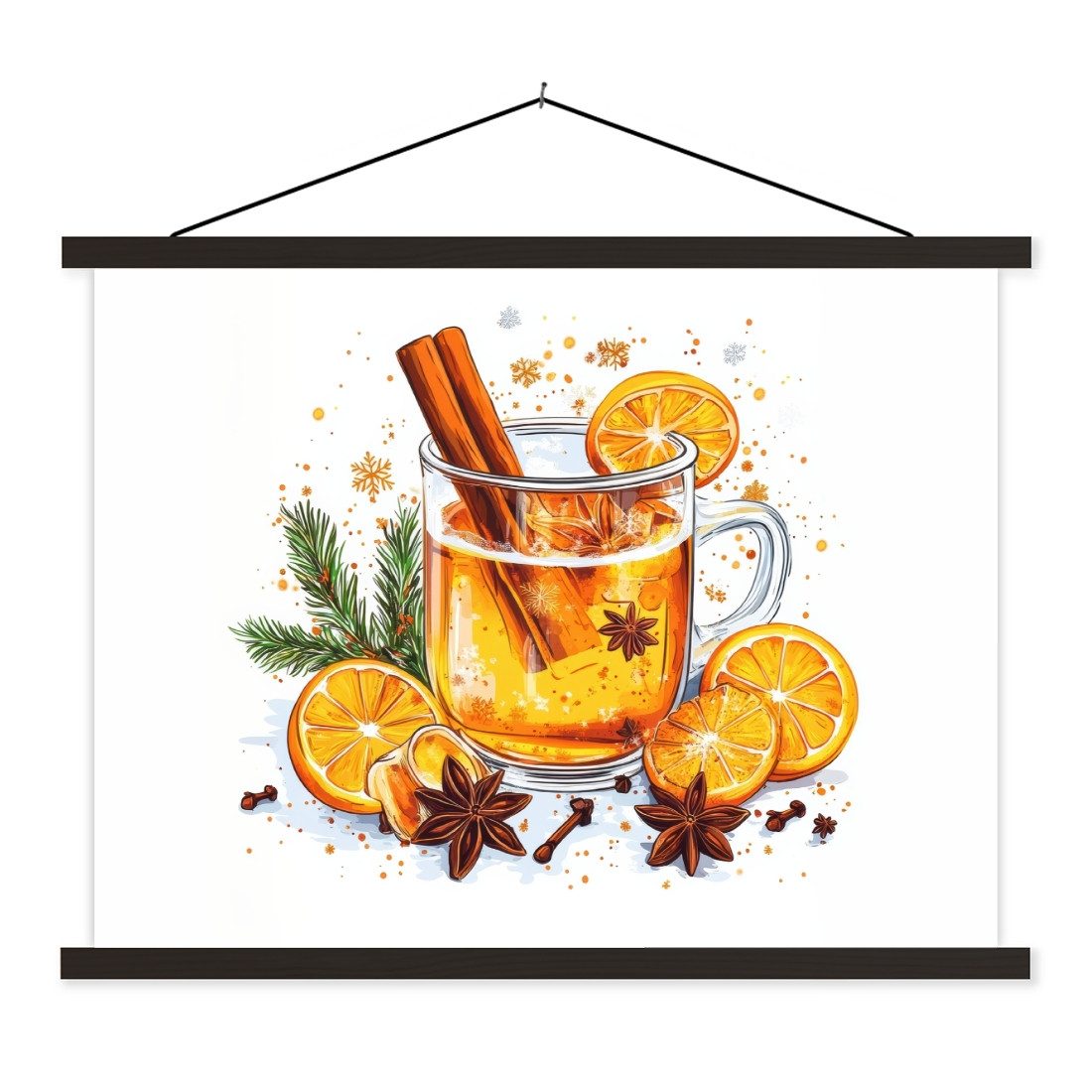 MuchoWow Poster Heiß - Tee - günstig online kaufen