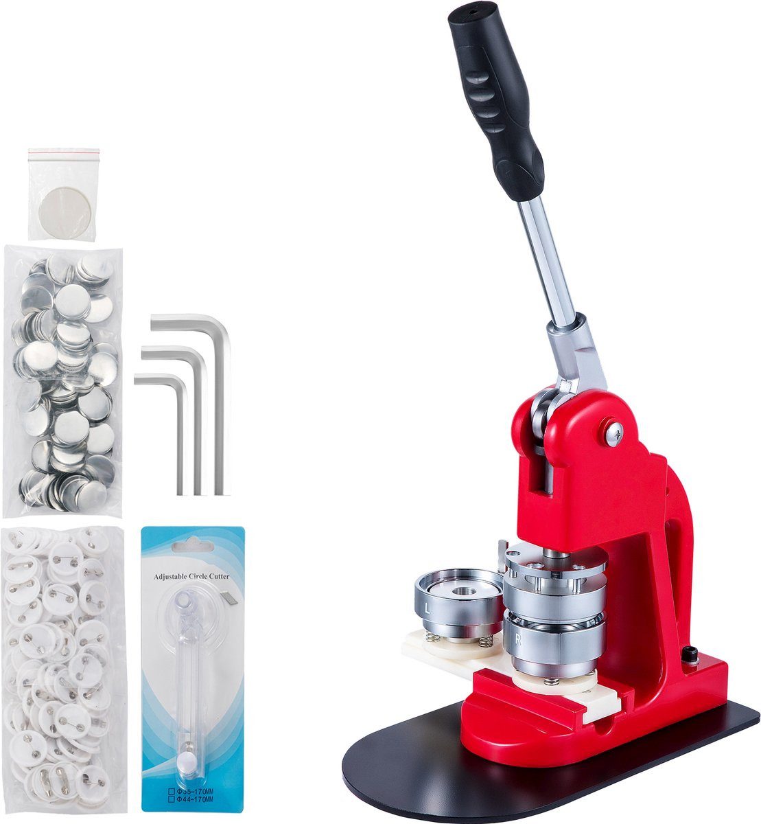 VEVOR Button Button Press 44 mm Ansteckbuttonmaschine (1-tlg)