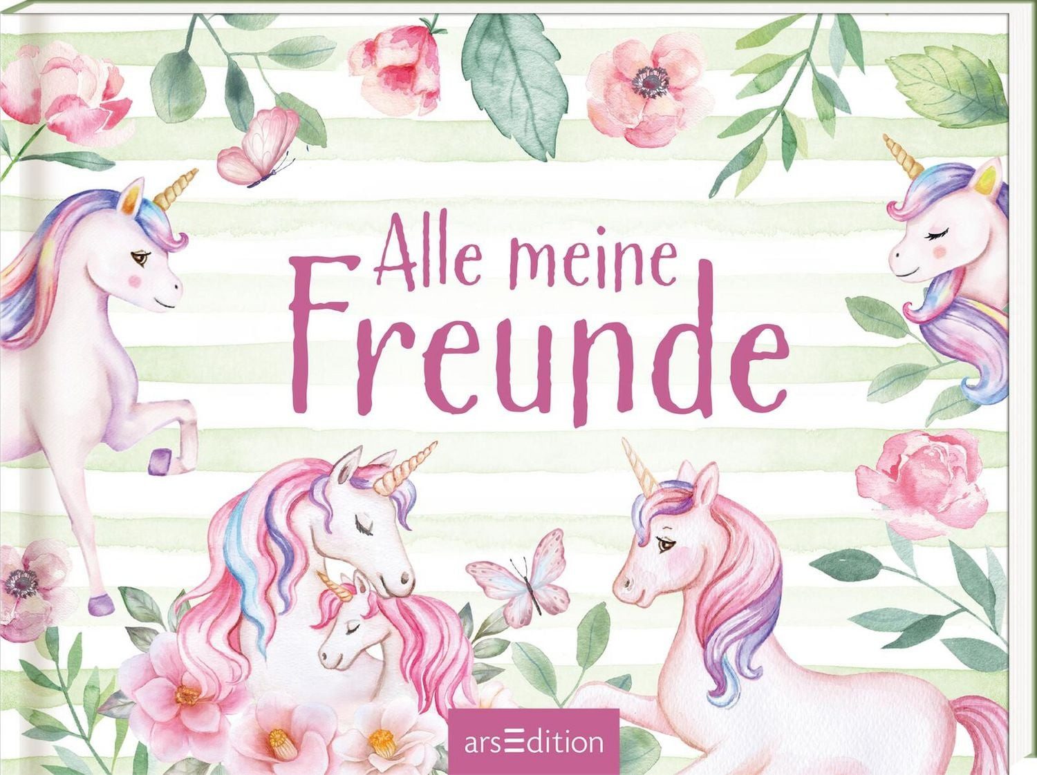 Freundebuch Alle meine Freunde – Einhorn