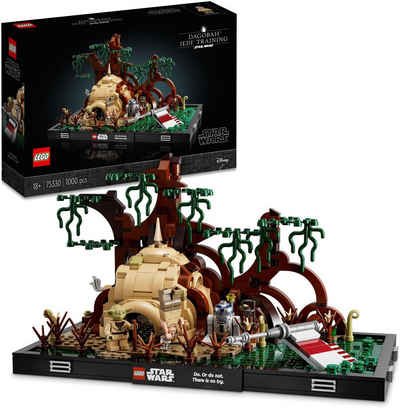 LEGO® Konstruktionsspielsteine Jedi™ Training auf Dagobah™ – Diorama (75330), LEGO® Star Wars™, (1000 St), Made in Europe