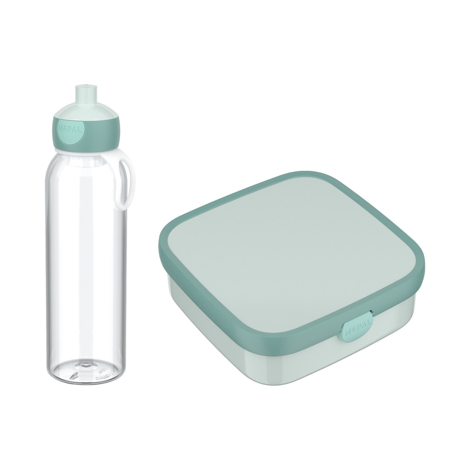 Mepal Lunchbox Campus (2025) Pausenset XL 2-tlg., Acrylnitril-Butadien-Styrol (ABS), (2-tlg), Spülmaschinengeeignet