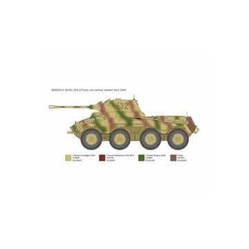 Italeri Modellbausatz 510006572 - Modellbausatz,1:35 Dt. SdKfz. 234/2 Puma 8-Rad