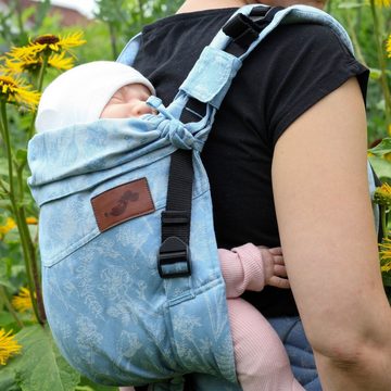 Babytrage Comfort Fleur Provence Leinen