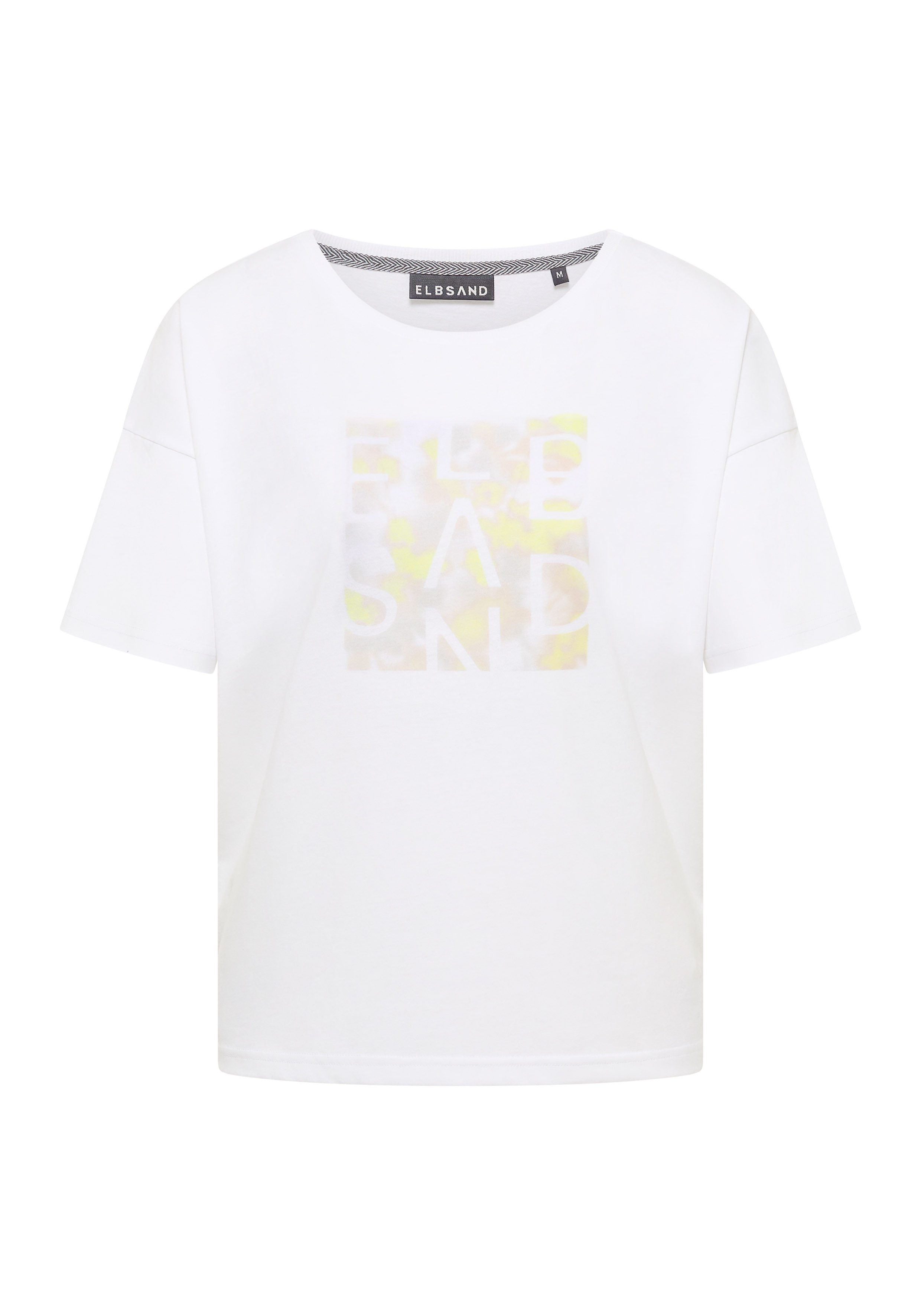Elbsand T-Shirt ELBSAND Livyn T-Shirt bright white print