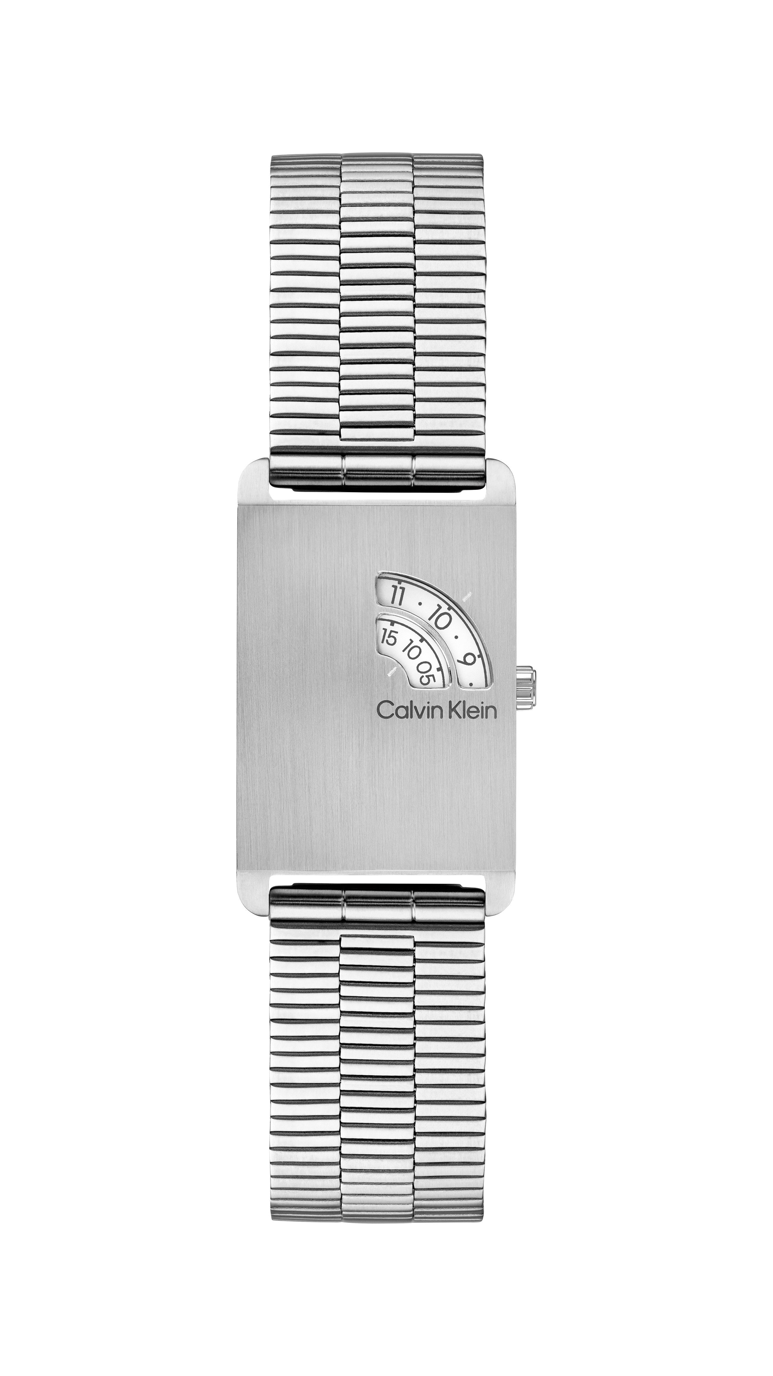 Calvin Klein Quarzuhr DAPPER 25200588, Armbanduhr, Herrenuhr, Edelstahlarmband, analog