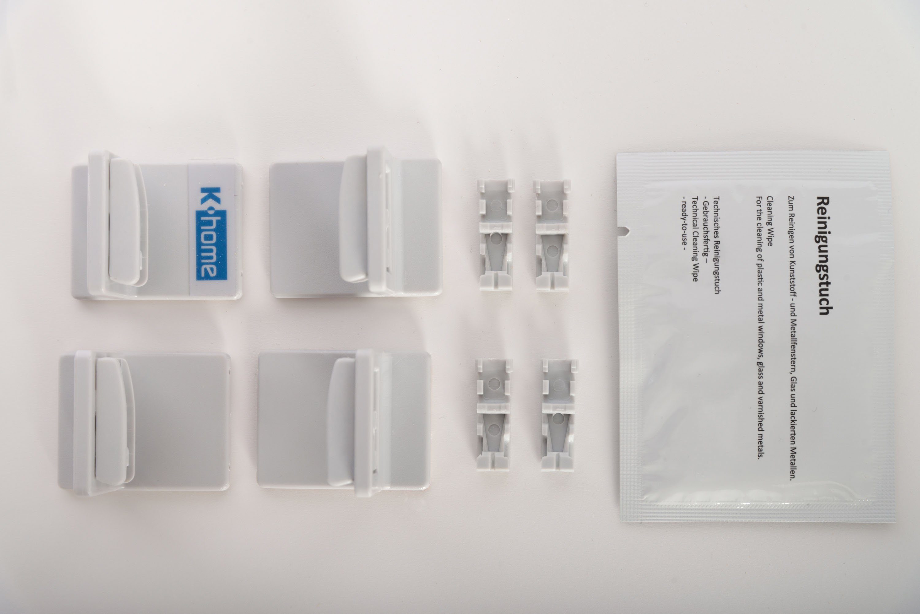 K-HOME Klebeträger, Plissees, (Set, 4-tlg), für günstig online kaufen