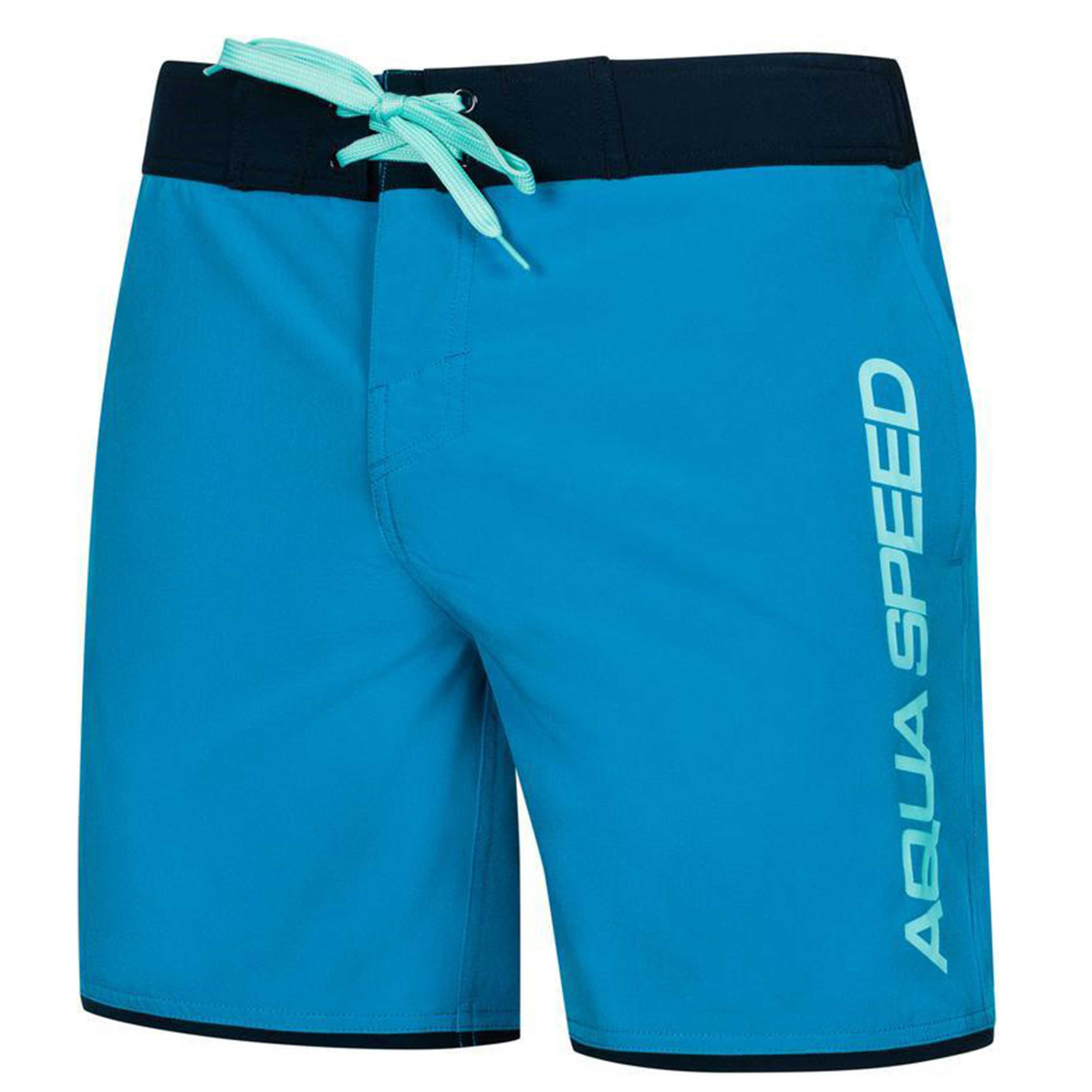 Aqua Speed Boardshorts (EVAN Bermudashorts Badehose Strandhose Schwimmhose Mann) Entspannter Sitz für angenehme Stunden an Pool und Strand