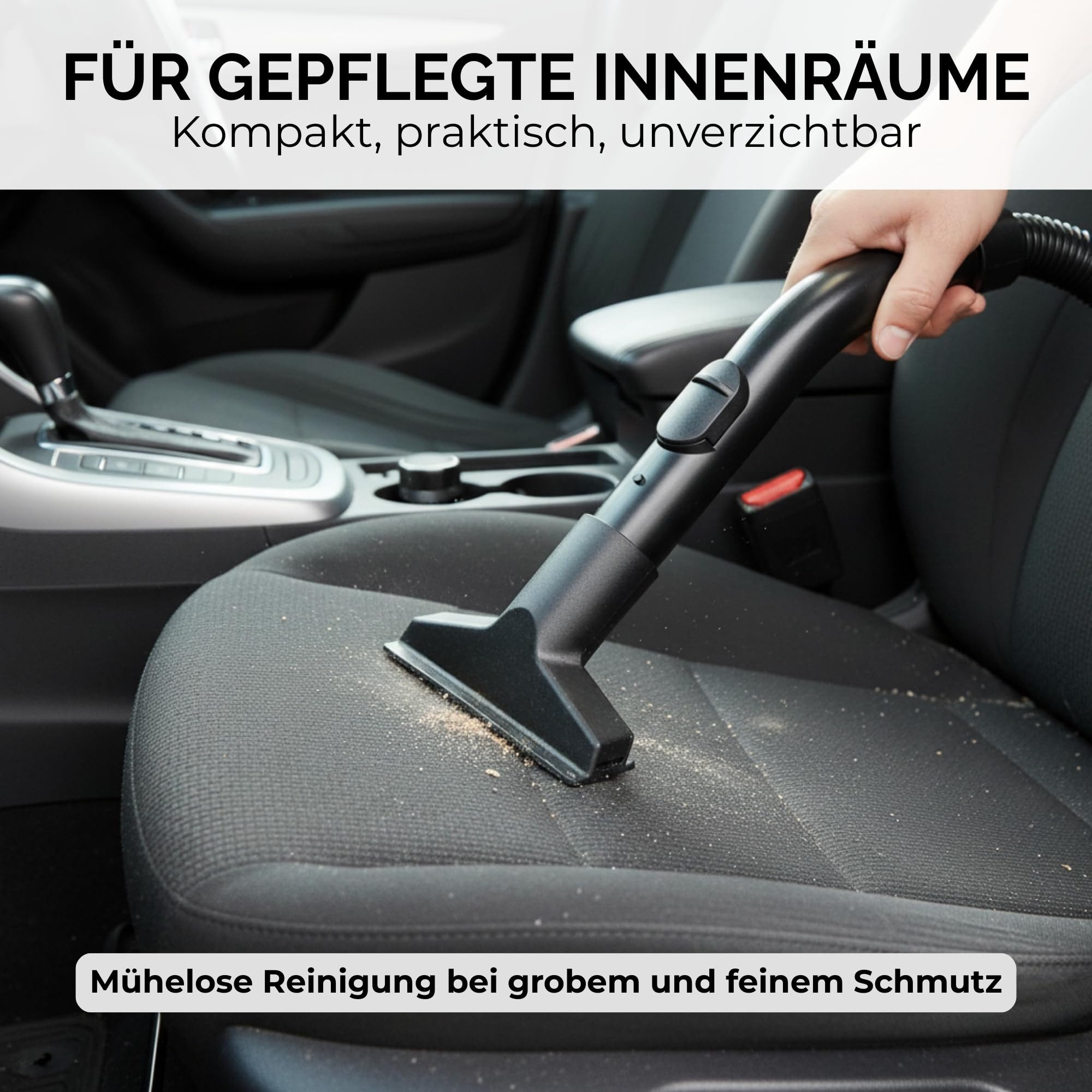 Maxorado Staubsaugerdüsen-Set Auto Staubsauger Düsen passend für Bosch Siemens Miele Kärcher Einhell, Aufsatz Düse Bürste Zubehör PKW