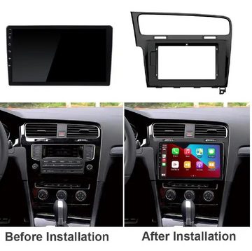 GABITECH für VW Golf 7 2013-2017 Android 11 Autoradio GPS BT 4+64 GB Carplay Einbau-Navigationsgerät