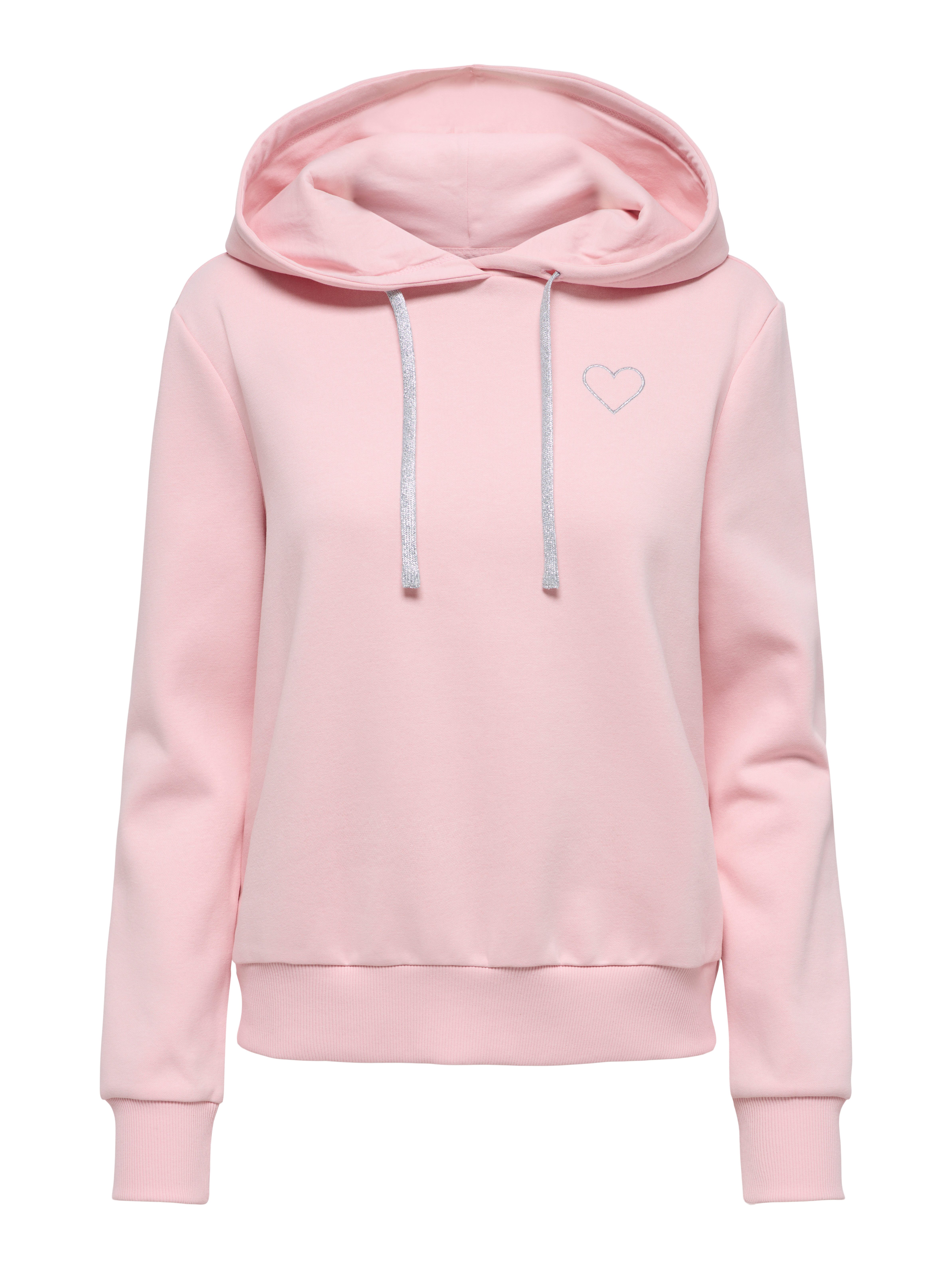 Rosy Touch Detail:Silver strings + heart emb