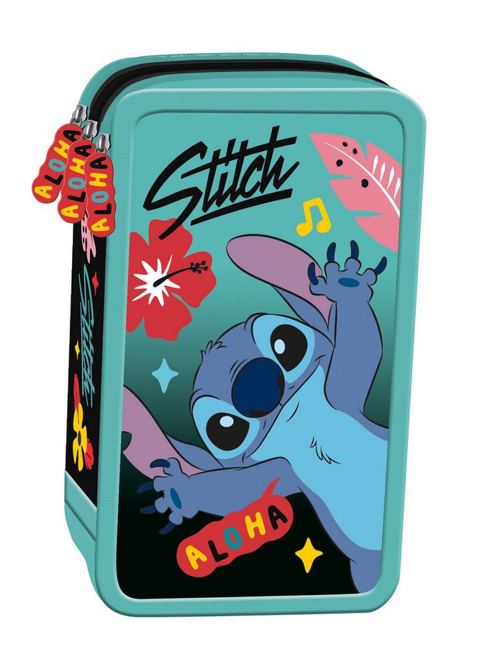 Seven Lilo & Stitch erweiterbares Mäppchen, Silikontasche, 2 in 1 Seven Lilo & Stitch erweiterbares Mäppchen, Silikontasche, 2 in 1
