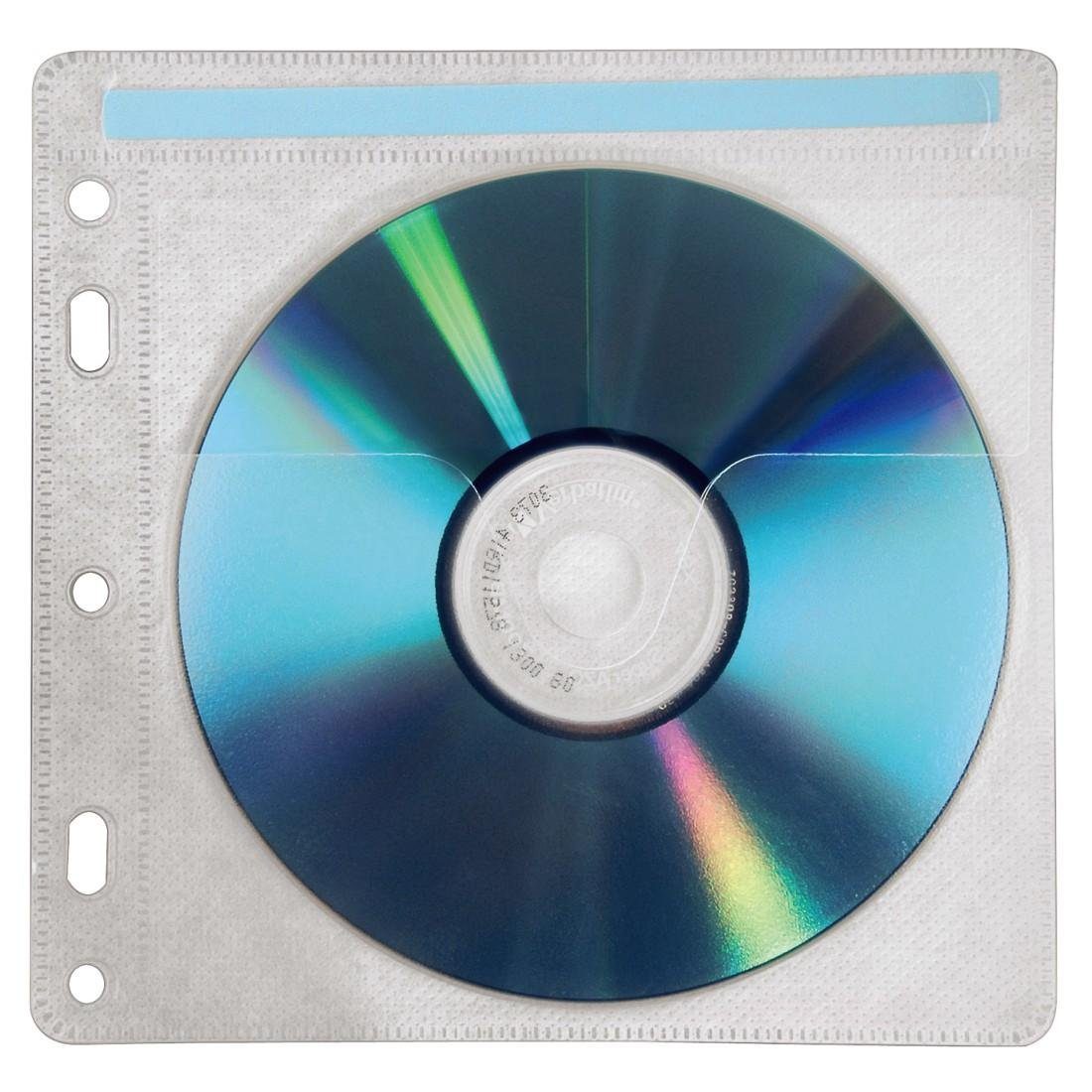 Hama CD-Hülle CD Pockets, Leerhüllen, Hülle, Schutzcase 40 Stück zum Abheften