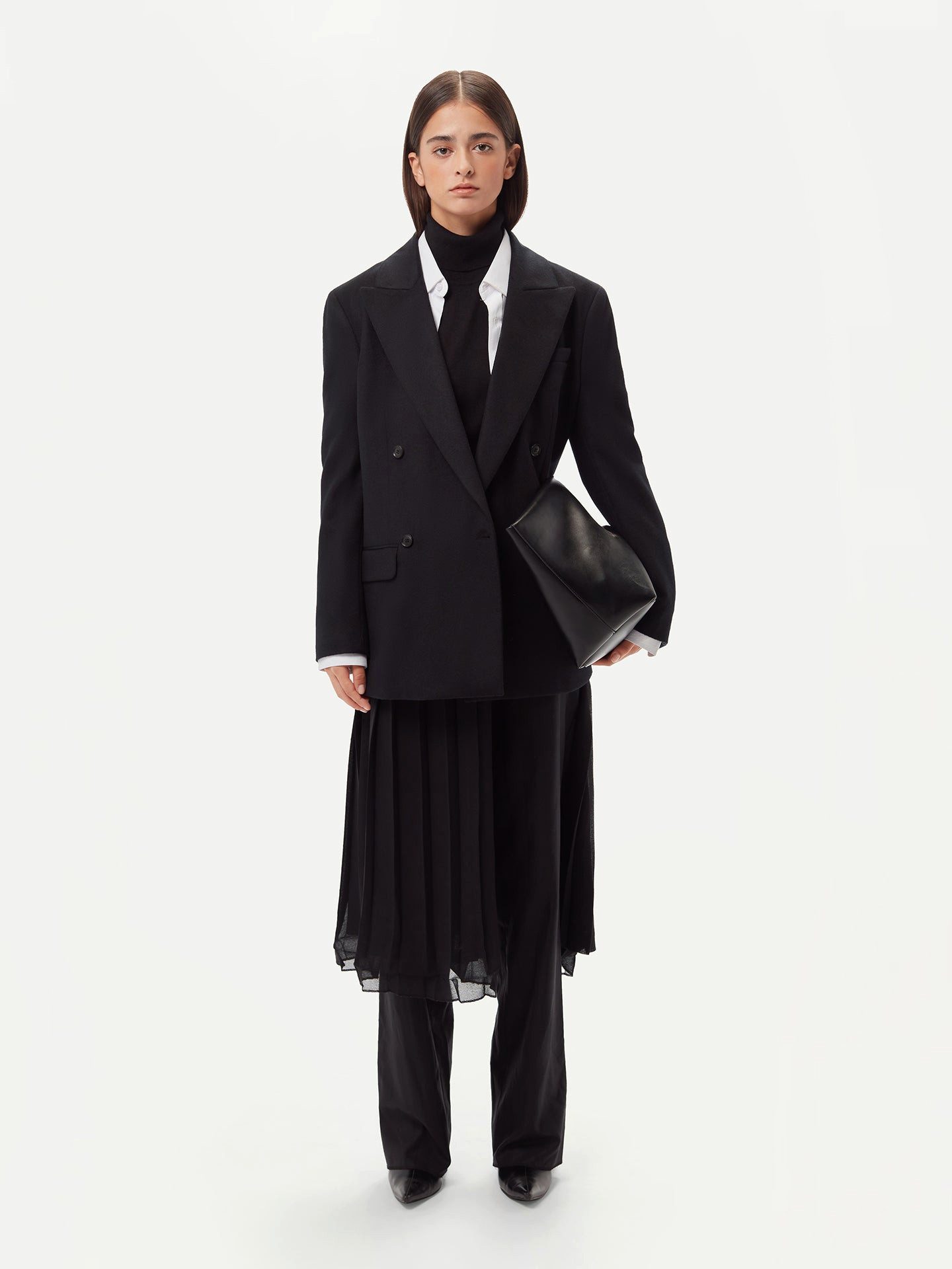 GOBI Cashmere Blusenblazer Zweireihiger Kaschmirblazer