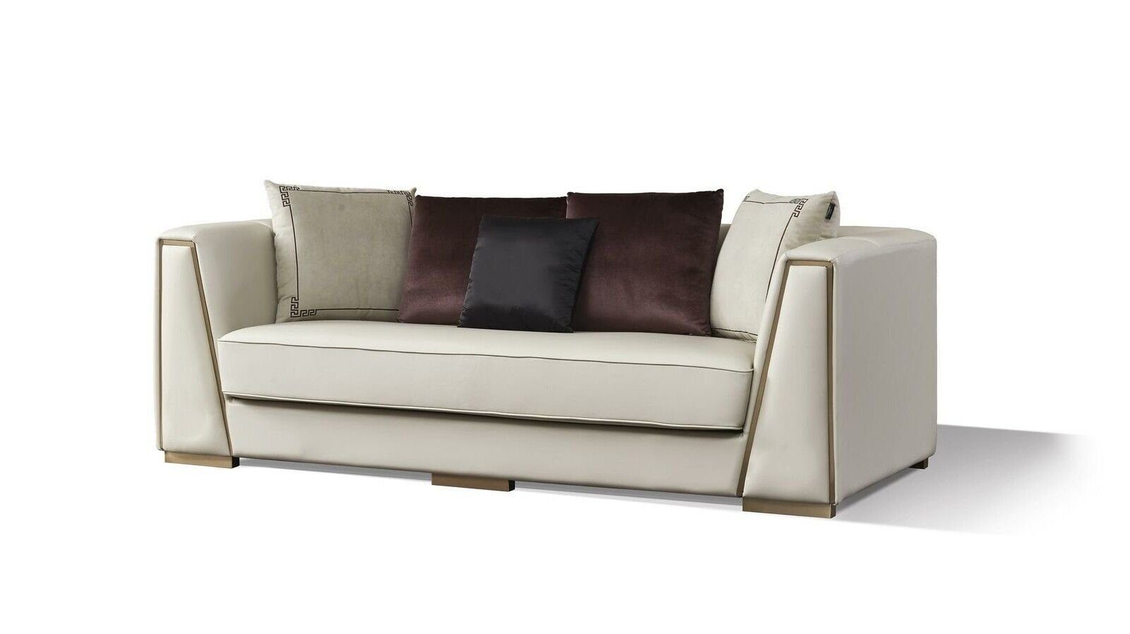 JVmoebel Sofa, Dreisitzer Couch Polster Moderner Sofa 3er Sofa Design