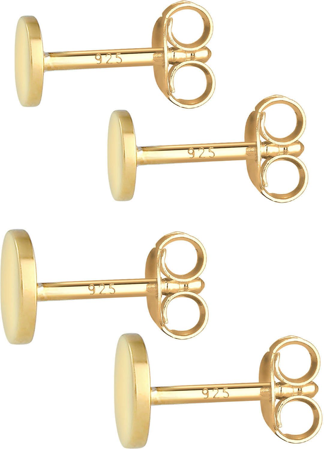 Elli Ohrstecker-Set Schmuck Geschenk Silber 925 Ohrringe (Set, 4-tlg)