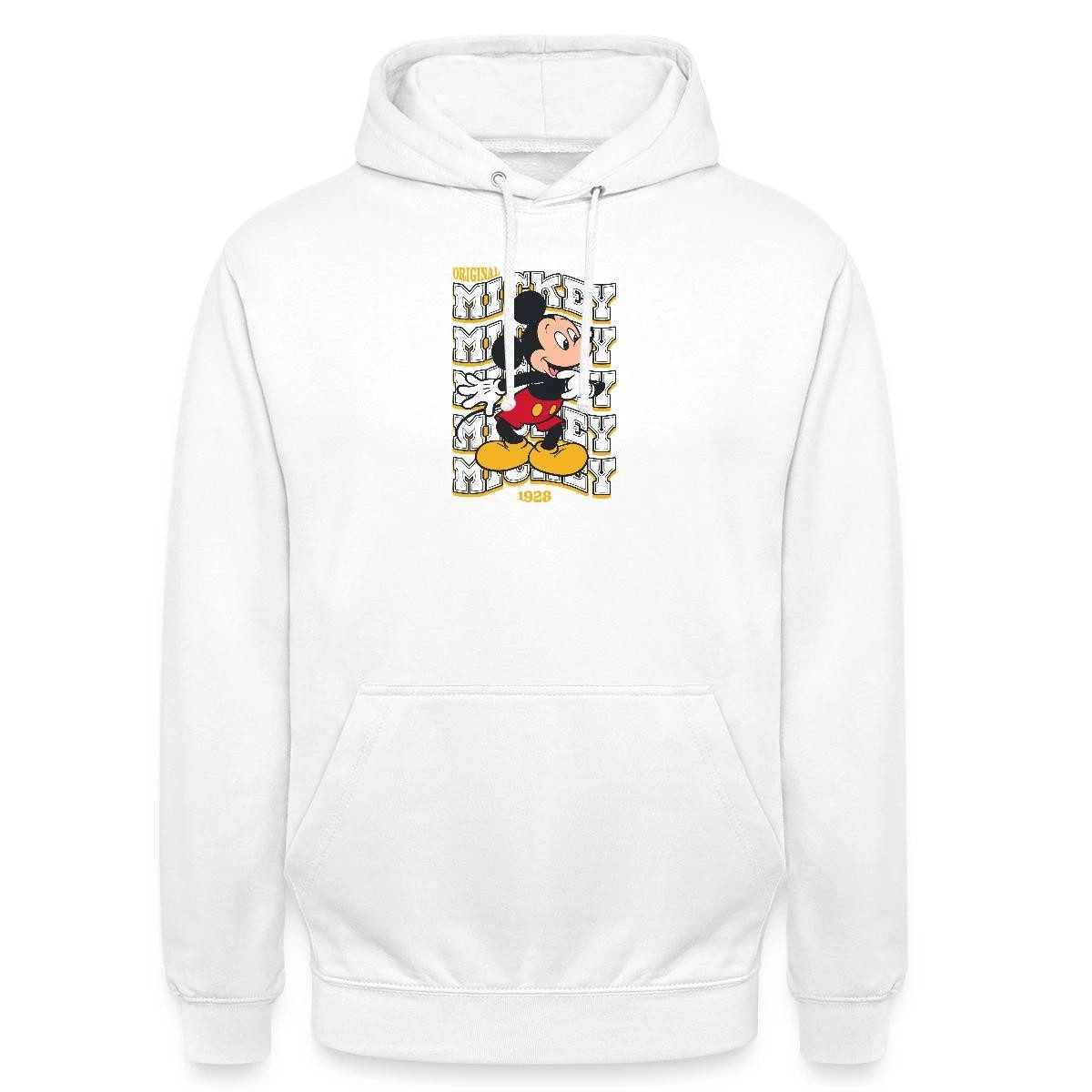 Spreadshirt Hoodie Mickey & Minnie Mickey Mouse Original 1928 Unisex Hoodie (1-tlg)