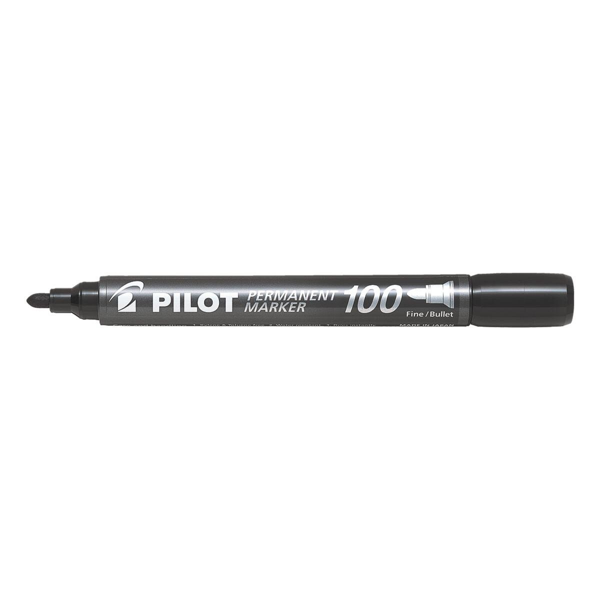 PILOT Permanentmarker SCA-100, abriebbeständig, 1,0 Strichstärke: mm