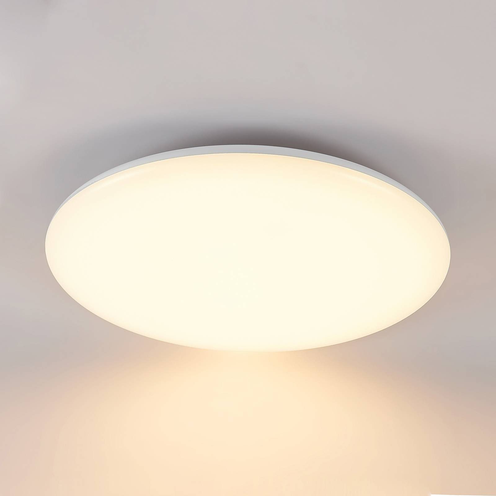 / 1 LED tageslicht, LED-Leuchtmittel warmweiß flammig, Deckenleuchte Modern, Arcchio Samory, weiß, Leuchtmittel, verbaut, Farbwechsel inkl. fest Lampe Kunststoff, LED