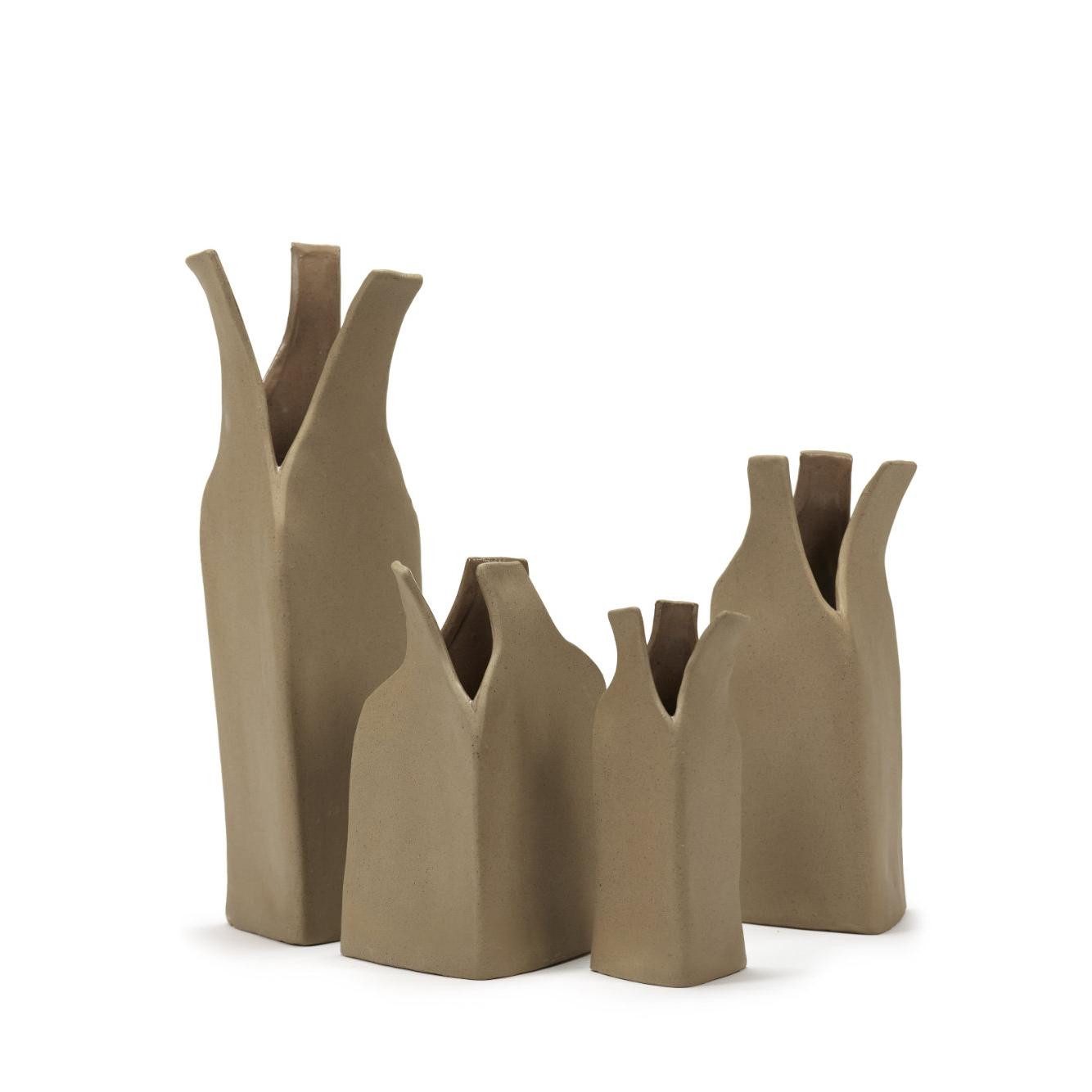 Serax Dekovase SERAX Vase Flower Bottles Brown L (31,5cm)