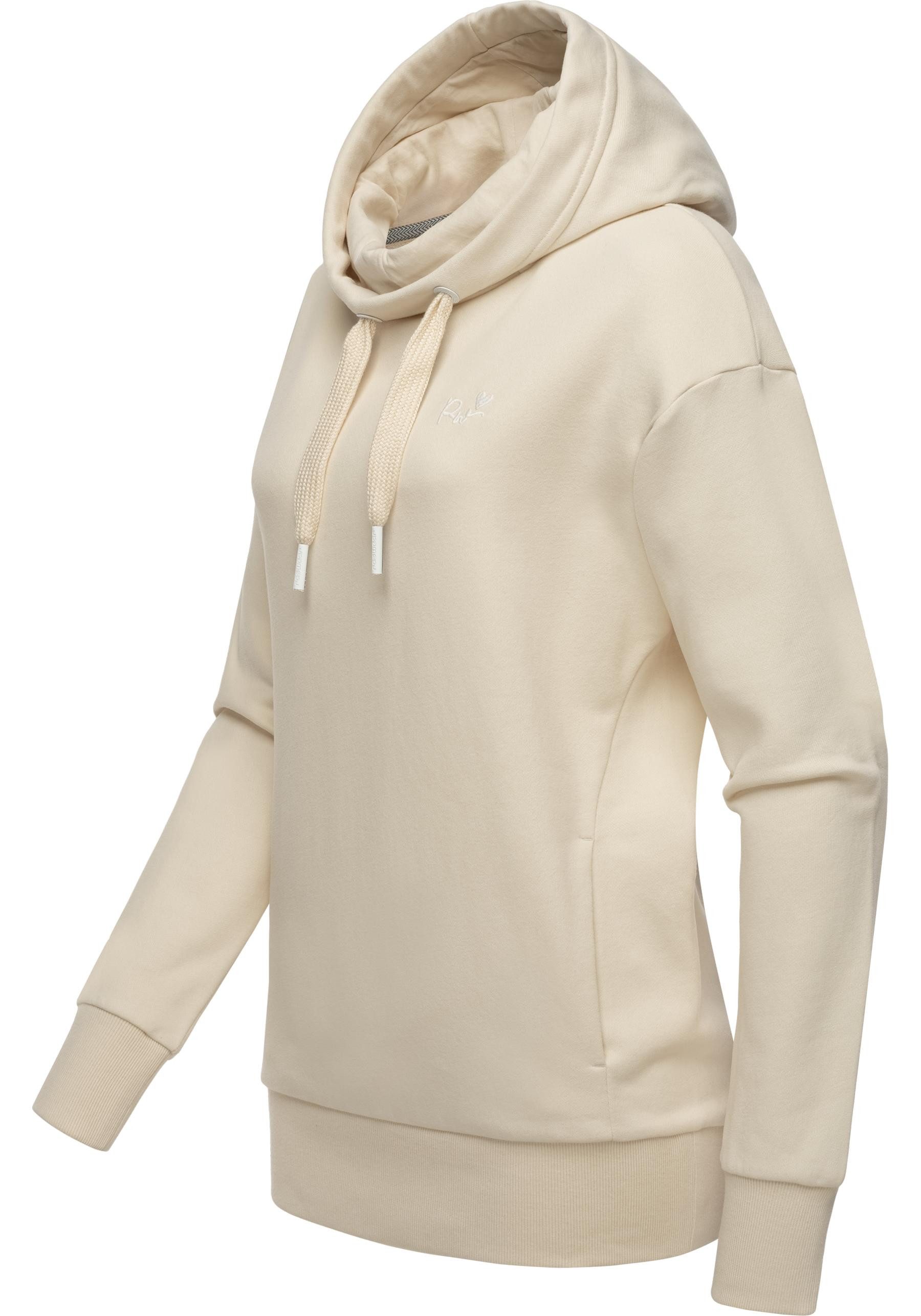 Ragwear Stehkragenpullover "Yodis" modischer Kapuzenpullover mit hohem Krag günstig online kaufen