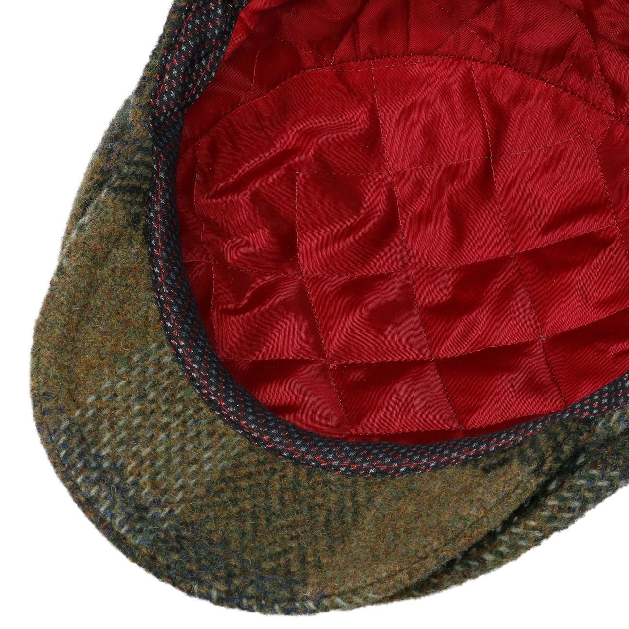 Lierys Flat Cap (1-St) Schirmmütze mit Schirm, Made in Italy