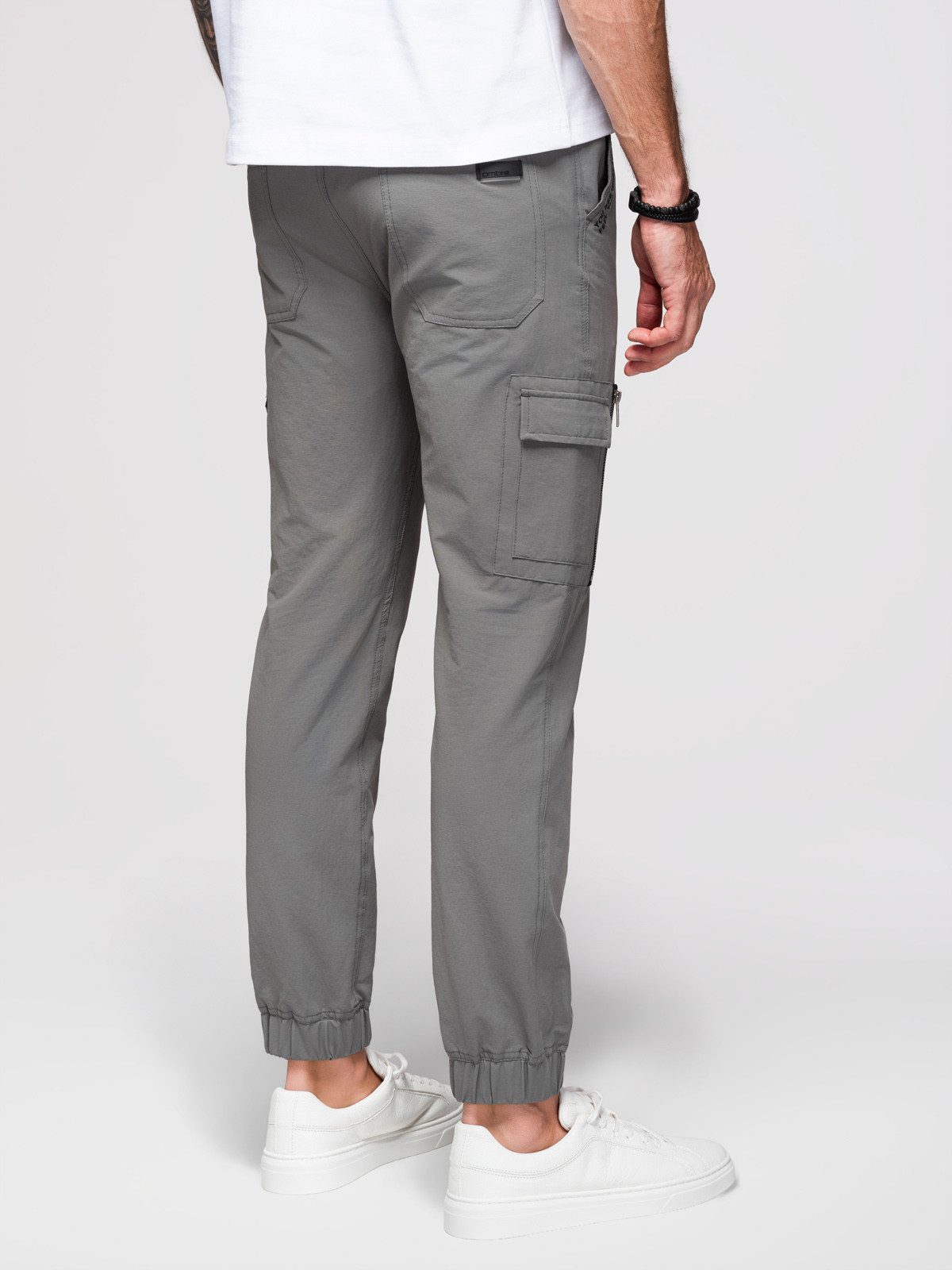 OMBRE Cargohose Herren-Jogginghose mit Cargotaschen