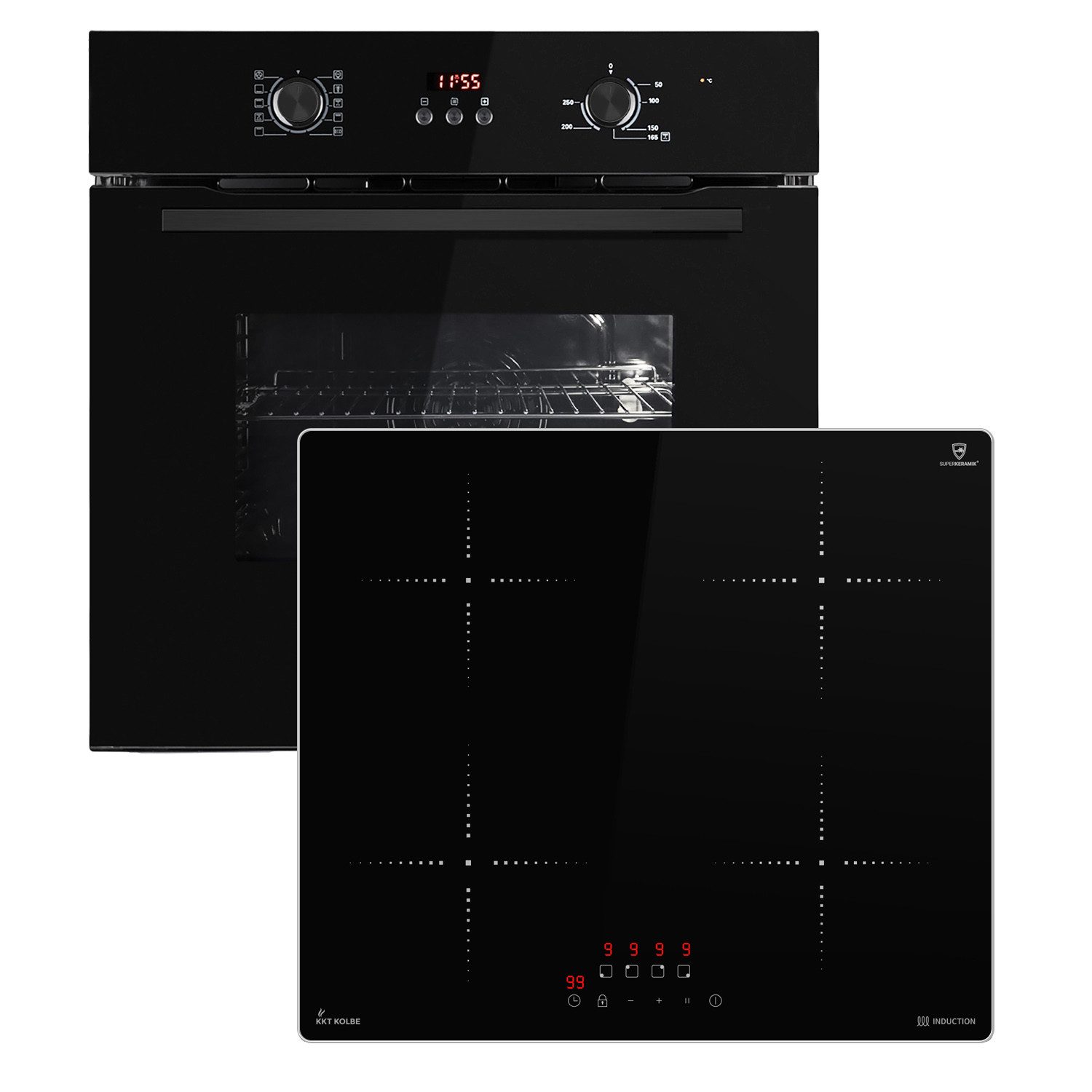 Backofen-Set Backofen und Induktionskochfeld SET8005FBIH859ED