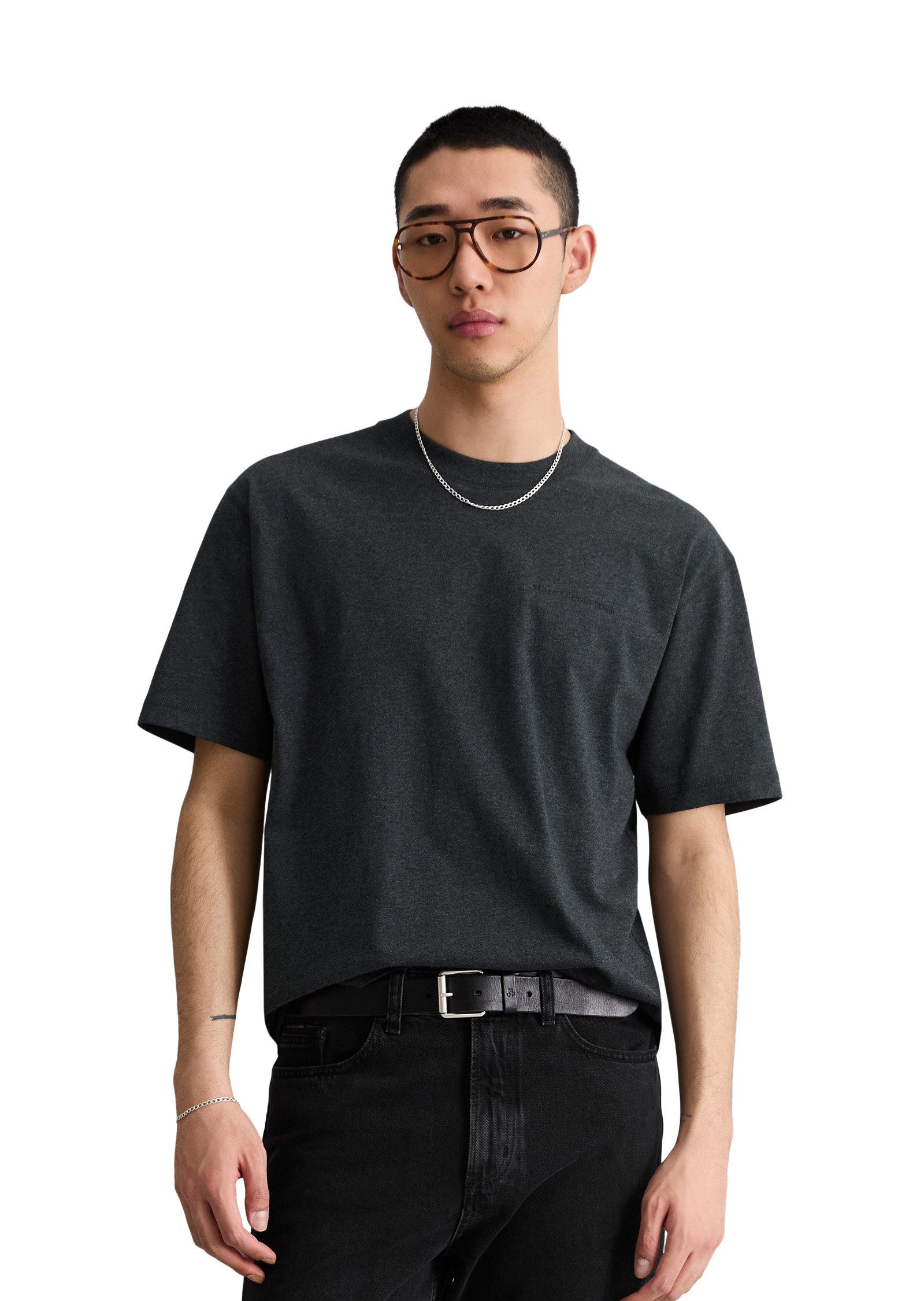 Marc O'Polo DENIM T-Shirt aus softer Bio-Baumwolle