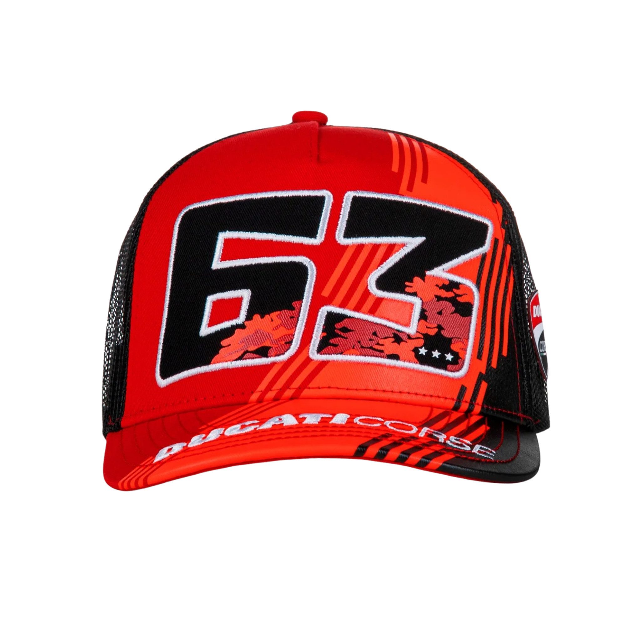 DUCATI CORSE Trucker Cap Ducati Corse Kappe Trucker Bagnaia 63
