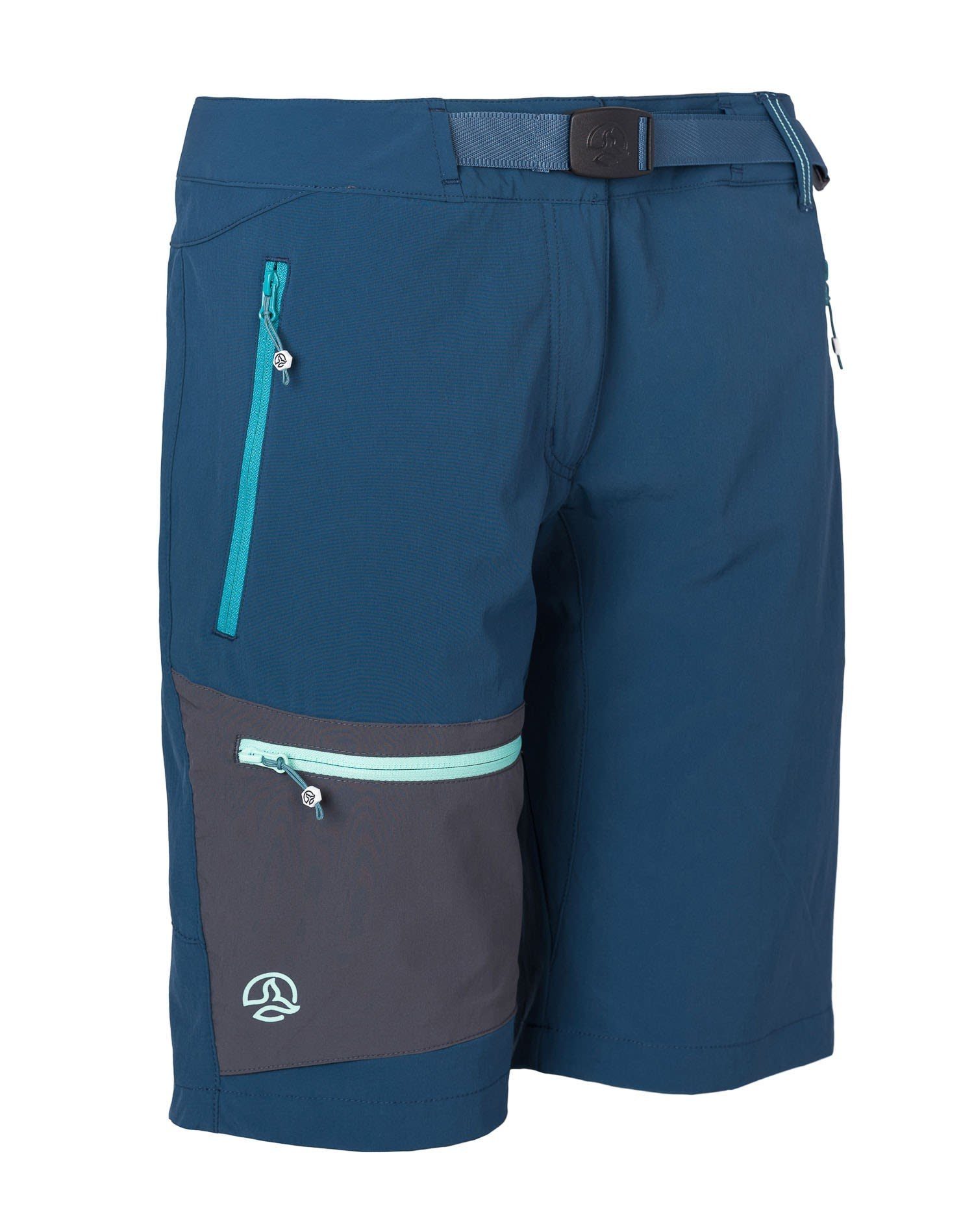 Shorts Bermuda Wing Mikas W TERNUA Ternua Teal Shorts Damen Blue Strandshorts