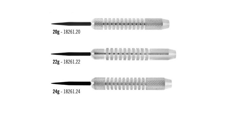 Elkadart Dartpfeil ELKADART Turbo, Steel Dart, 24 Gramm, Messing vernickelt, Komplettsatz