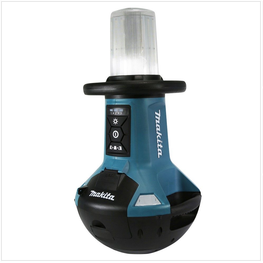 Makita Baustrahler DML 810 PM Akku LED Flächenlicht 18 / 36 V (2 x 18 V) 5500 lm IP54