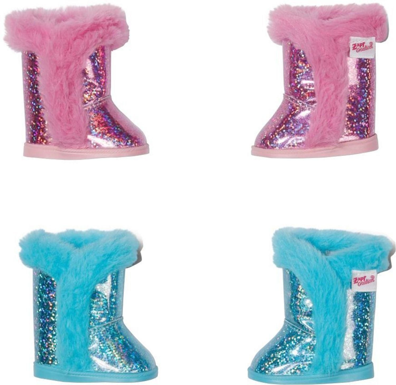 Babypuppe Zapf Creation Puppenkleidung BABY born Glitzer Stiefel