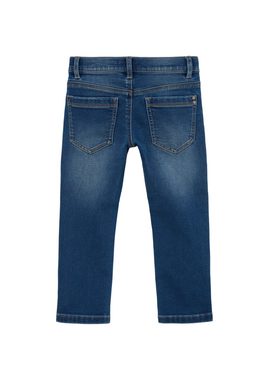 s.Oliver 5-Pocket-Jeans Jeans Brad / Slim Fit / Mid Rise / Slim Leg Stickerei, Waschung