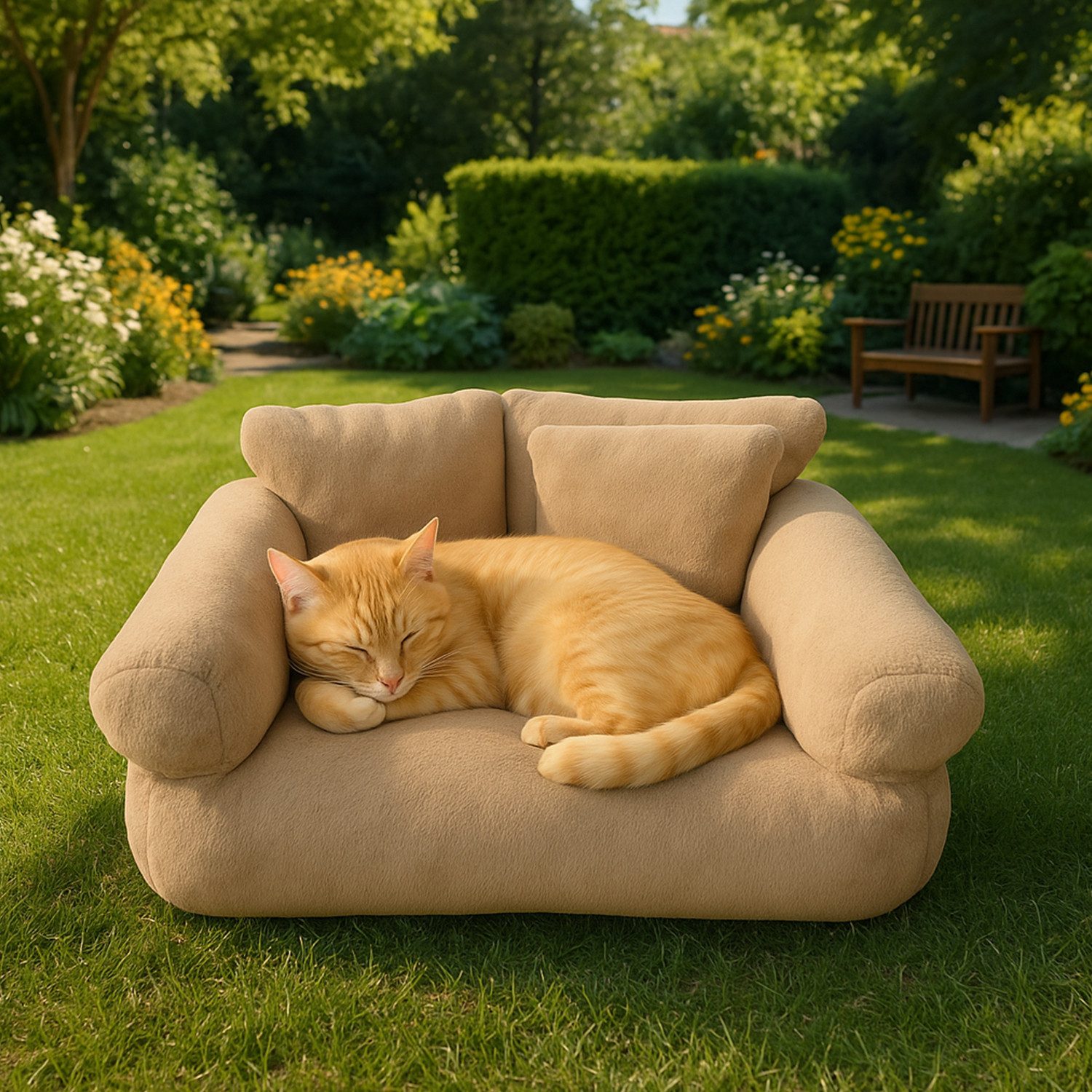 Roxlin Katzenliege Roxlin Katzenbett Sofa flauschig günstig online kaufen