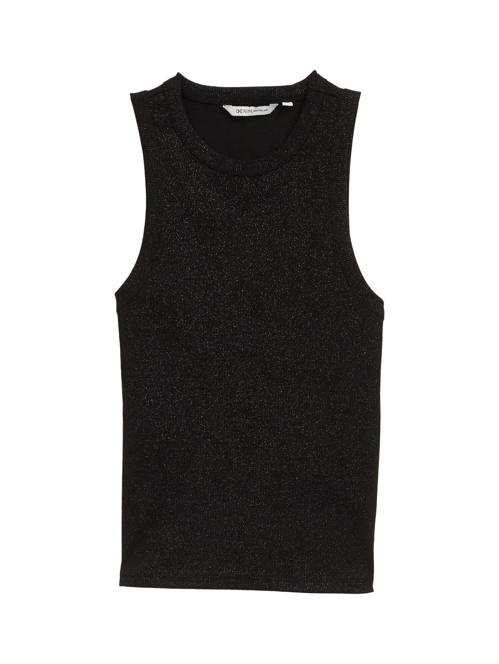 TOM TAILOR Denim Trägertop T-Shirt Coated günstig online kaufen