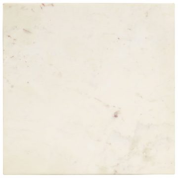 vidaXL Couchtisch Couchtisch Weiß 40×40×35 cm Echtstein in Marmoroptik (1-St)