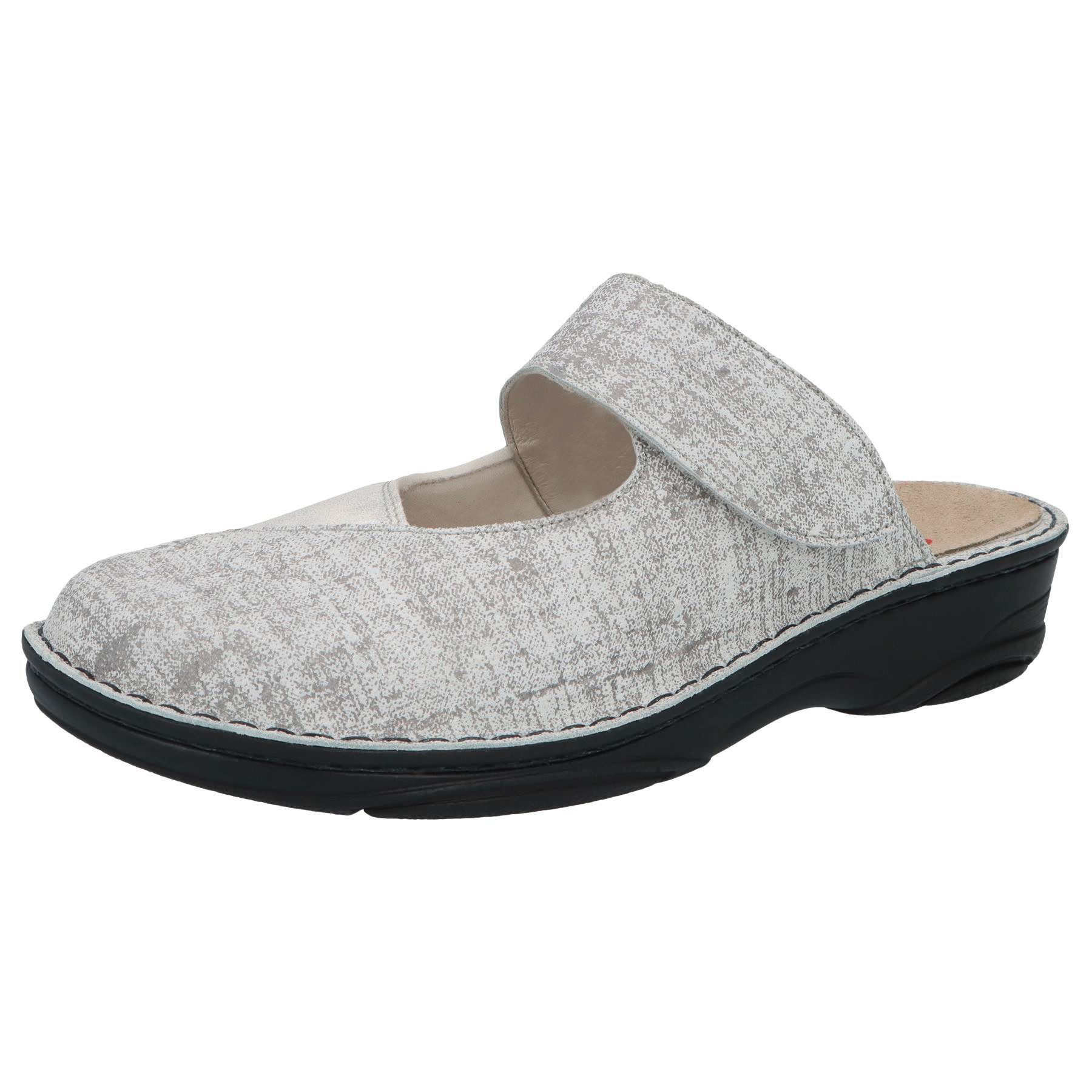 grau Leder/Stretch