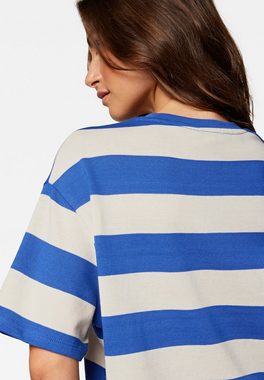 Mavi T-Shirt MAVI PRINTED STRIPED SHIRT Verkürztes T-Shirt