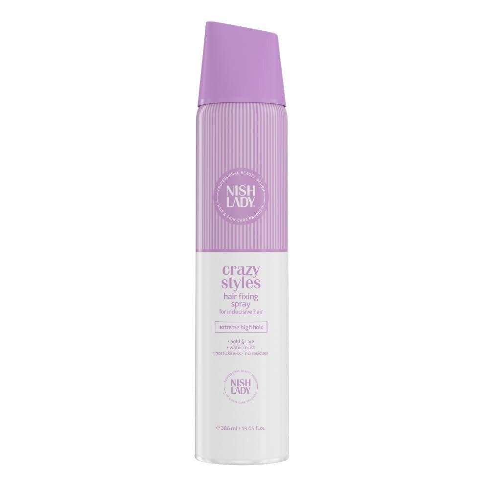 Nishlady Haarspray Nishlady Haarspray 386 ml – Halt oder Glanz, 2 Varianten