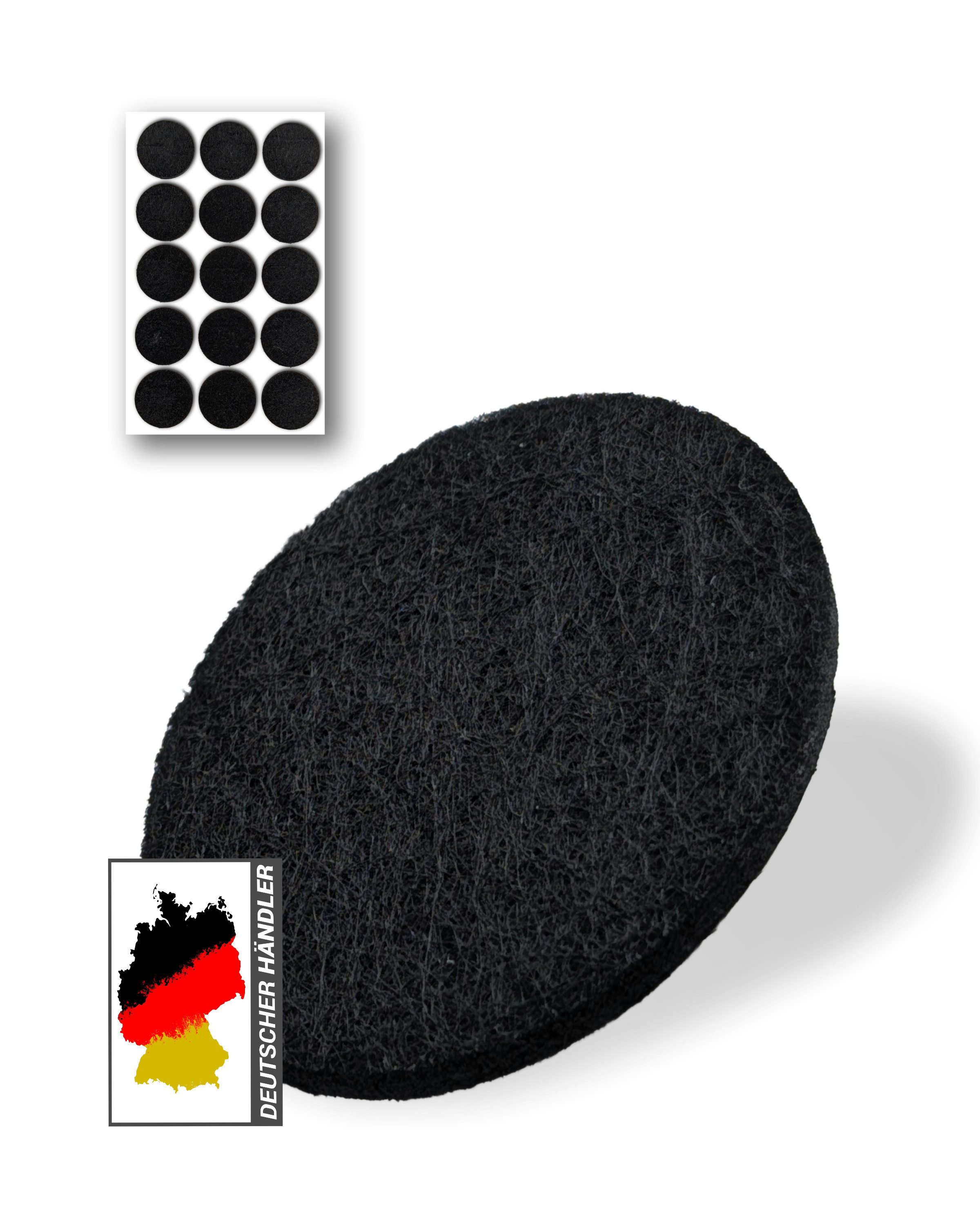 Trevendo Filzgleiter Filzgleiter Selbstklebend, (15 St)