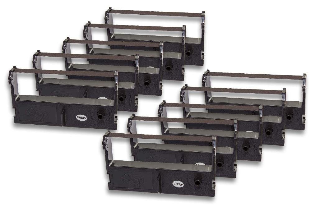 vhbw Beschriftungsband passend für Epson U311, U310 Drucker & Kopierer Nadeldrucker