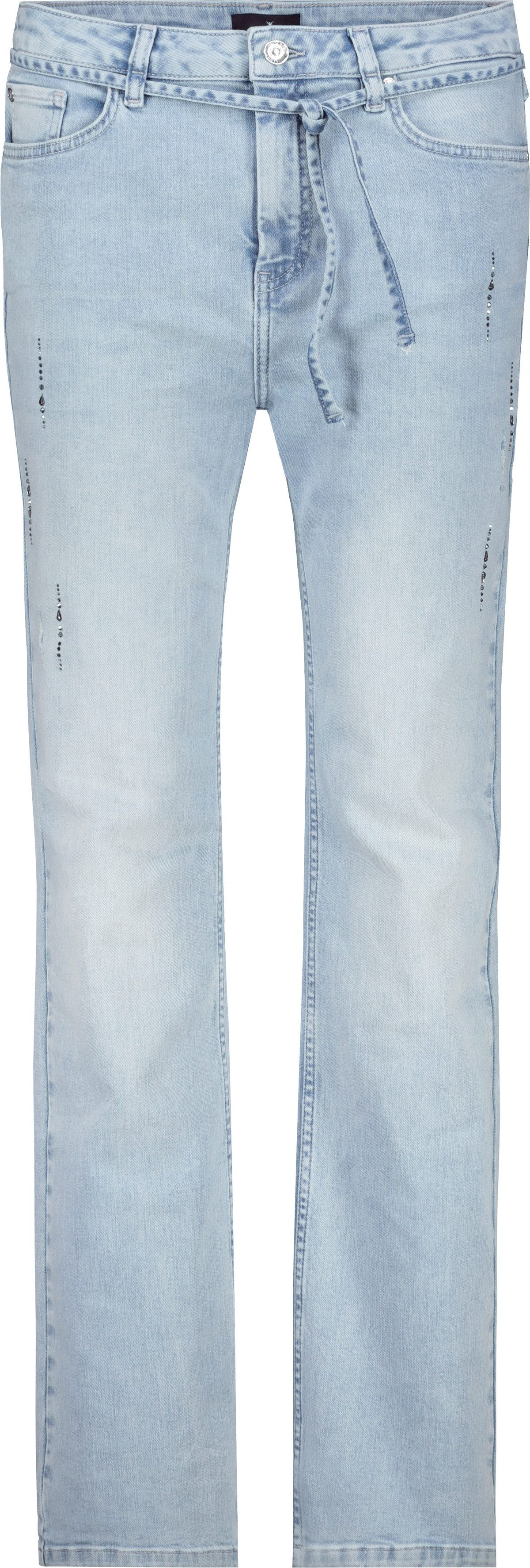 Monari 5-Pocket-Jeans Jeans mit Schmuckdetails