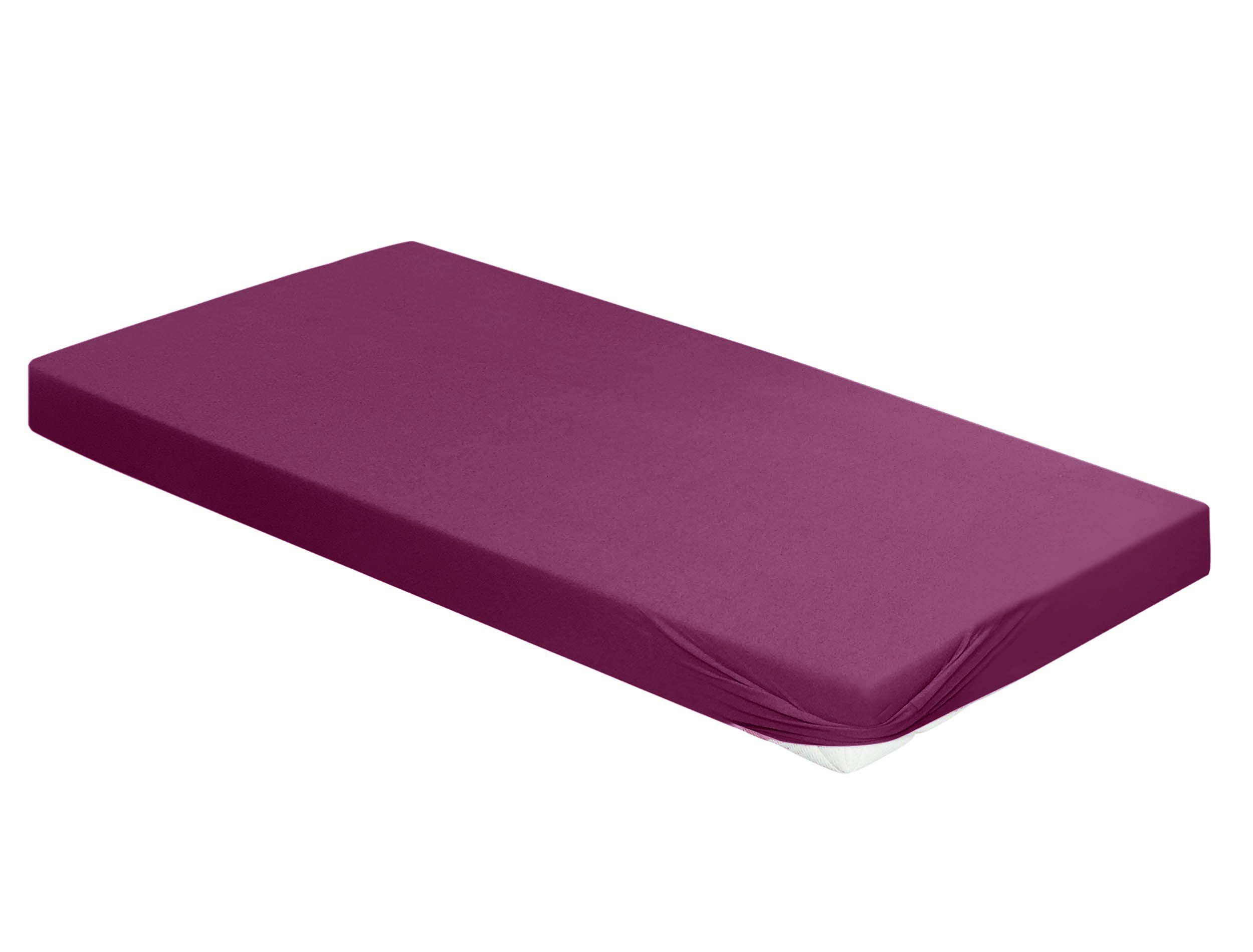 Irisette Spannbettlaken Irisette Mako-Soft-Jersey Spannbetttuch Jupiter 150 x 200, Gummizug: rundum