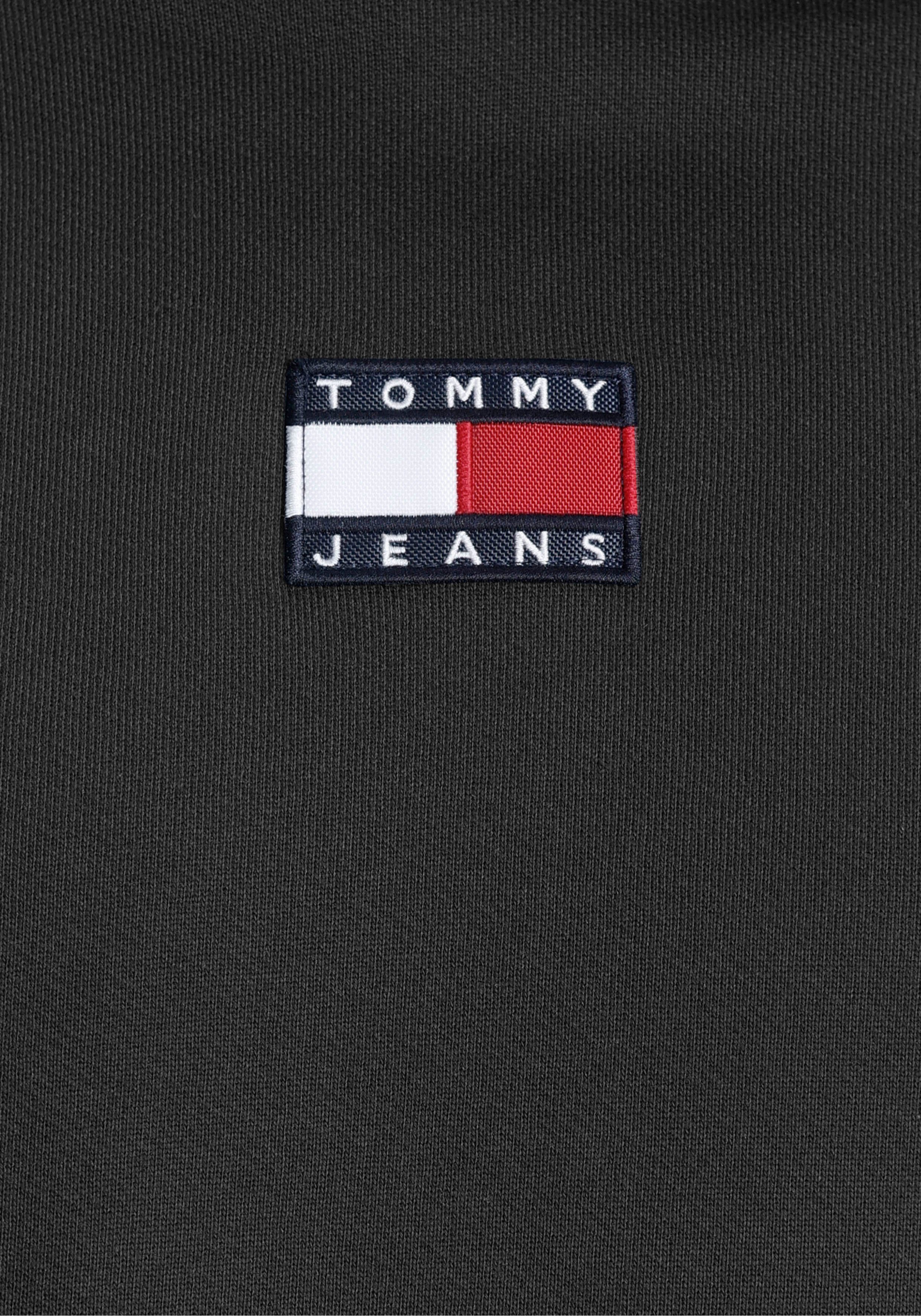 TJM Kapuzensweatshirt TOMMY Jeans BDS Tommy Black HOODIE BADGE