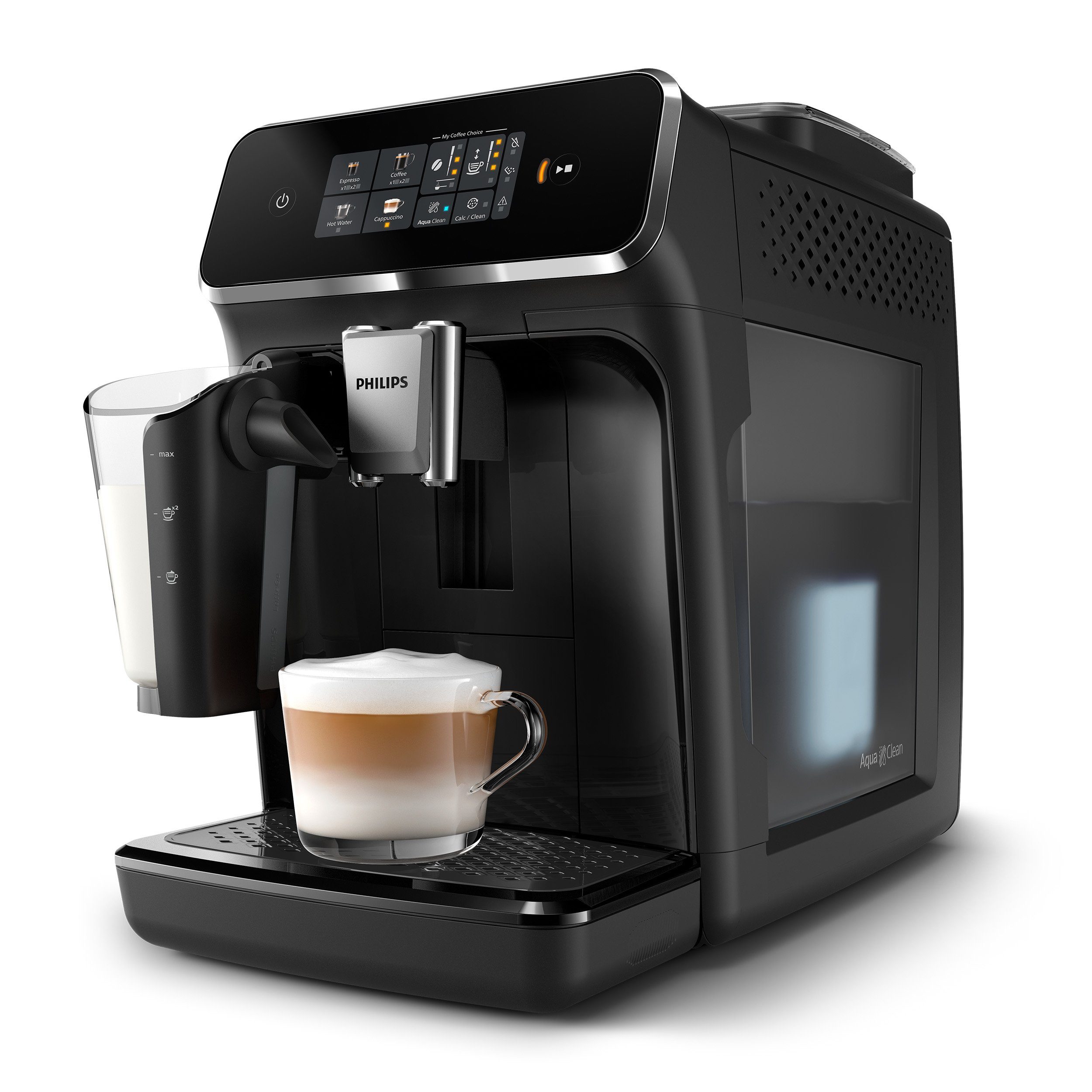 Philips Kaffeevollautomat EP2331/10 2300 Series, 4 Kaffeespezialitäten, mit LatteGo-Milchsystem