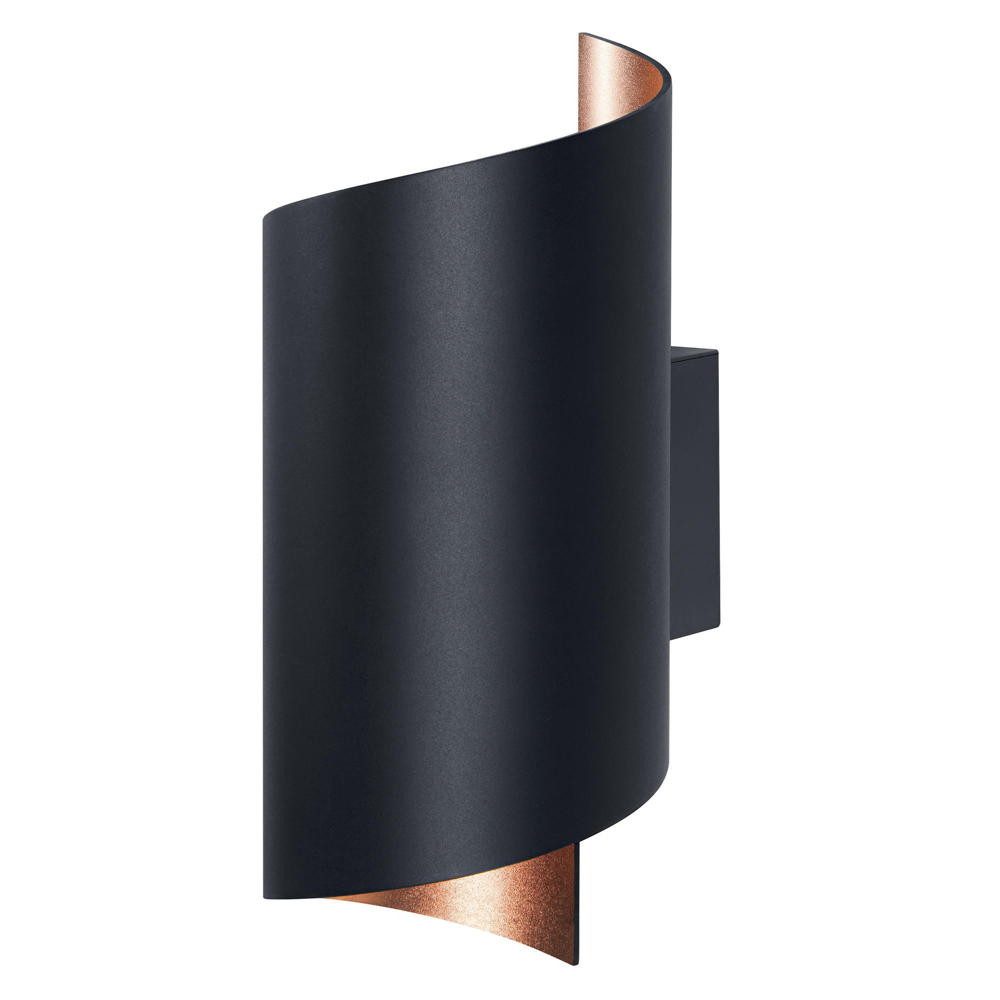 Ledvance Wandleuchte Smart+ LED Wandleuchte Orbis in Schwarz 2x6W 600lm 230x127mm Tunable, LED