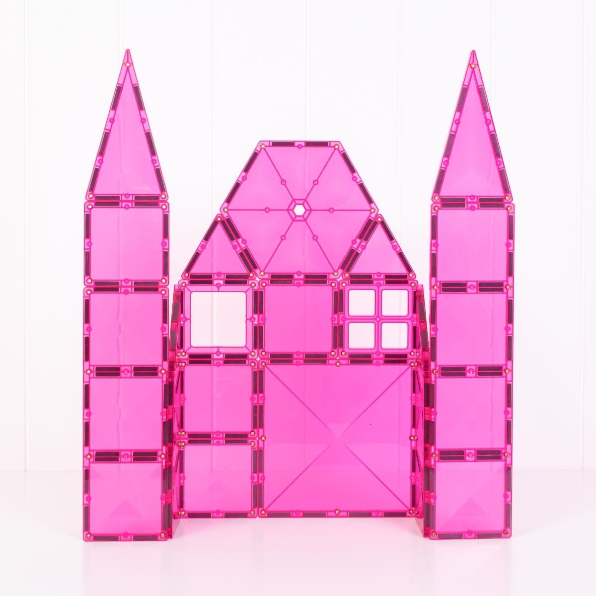 Connetix Magnetbausteine Pink Charity Set 20 Teile ab 3 kreatives Bauspiel Magnetspielbausteine